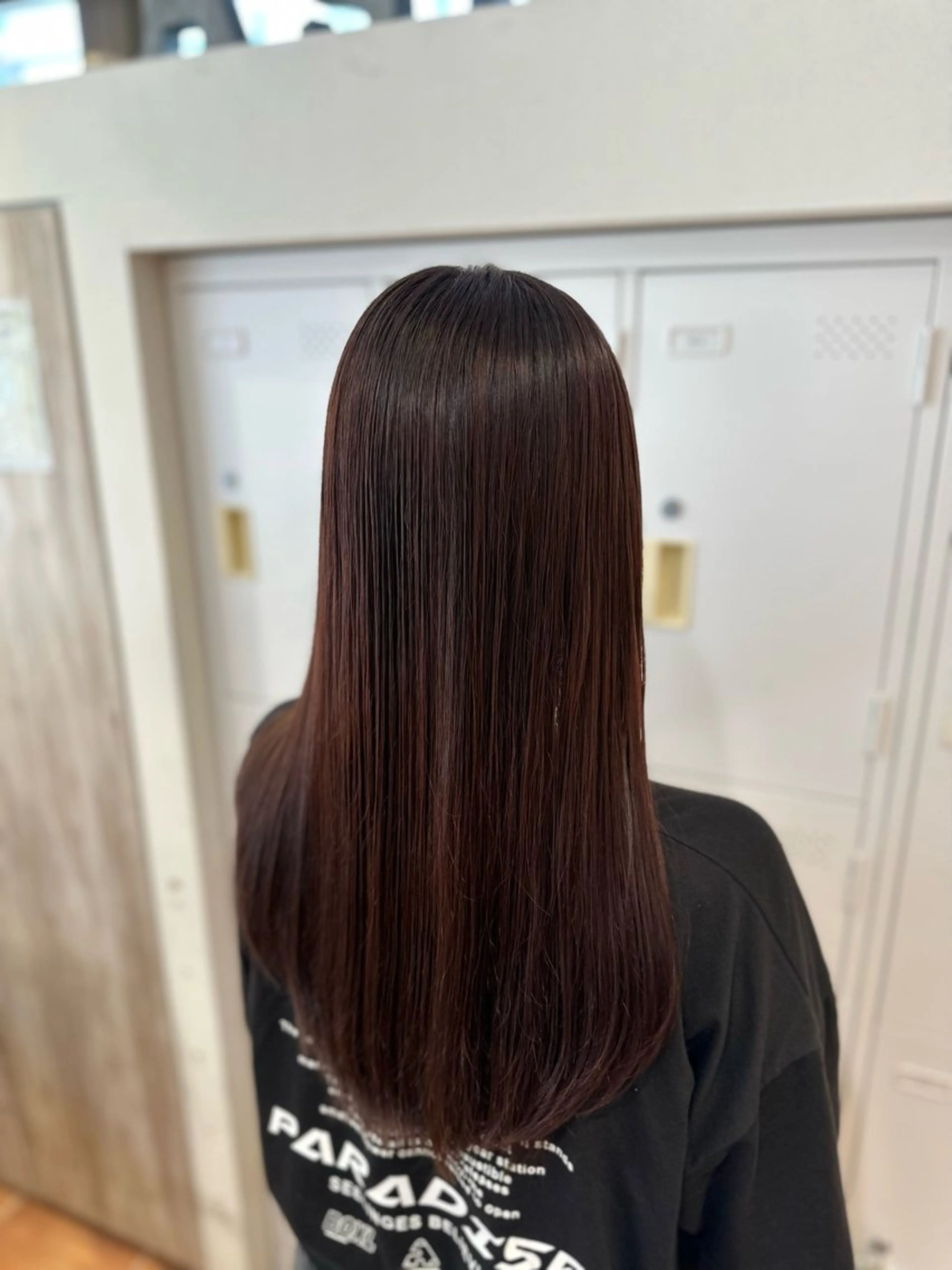 ロング カット 縮毛矯正 ☘️お悩み解決☘️ 岡部恒輝のヘアスタイル