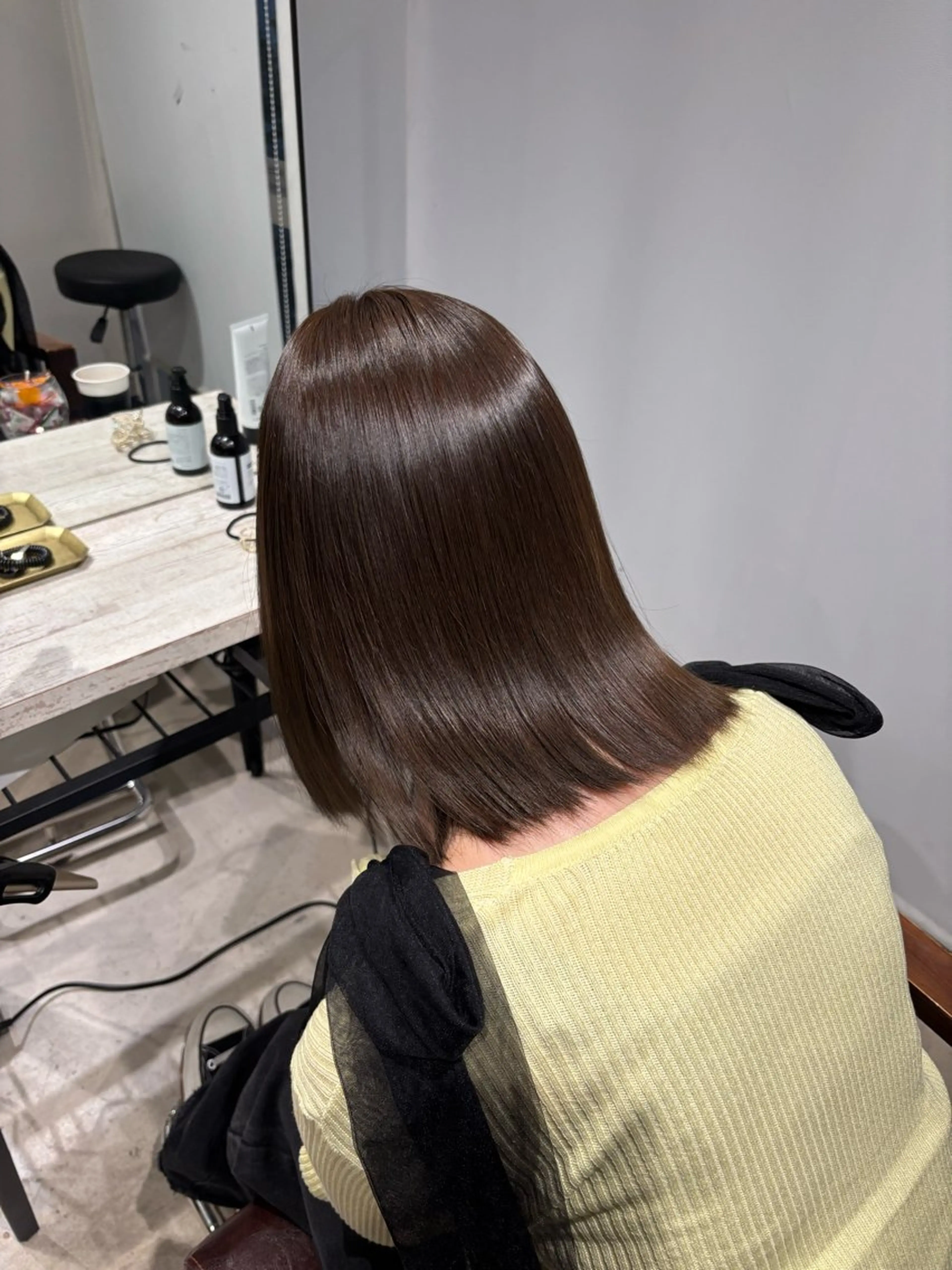 ショート カラー 🍫ハイトーン✖︎ 髪質改善🍫柴田のヘアスタイル