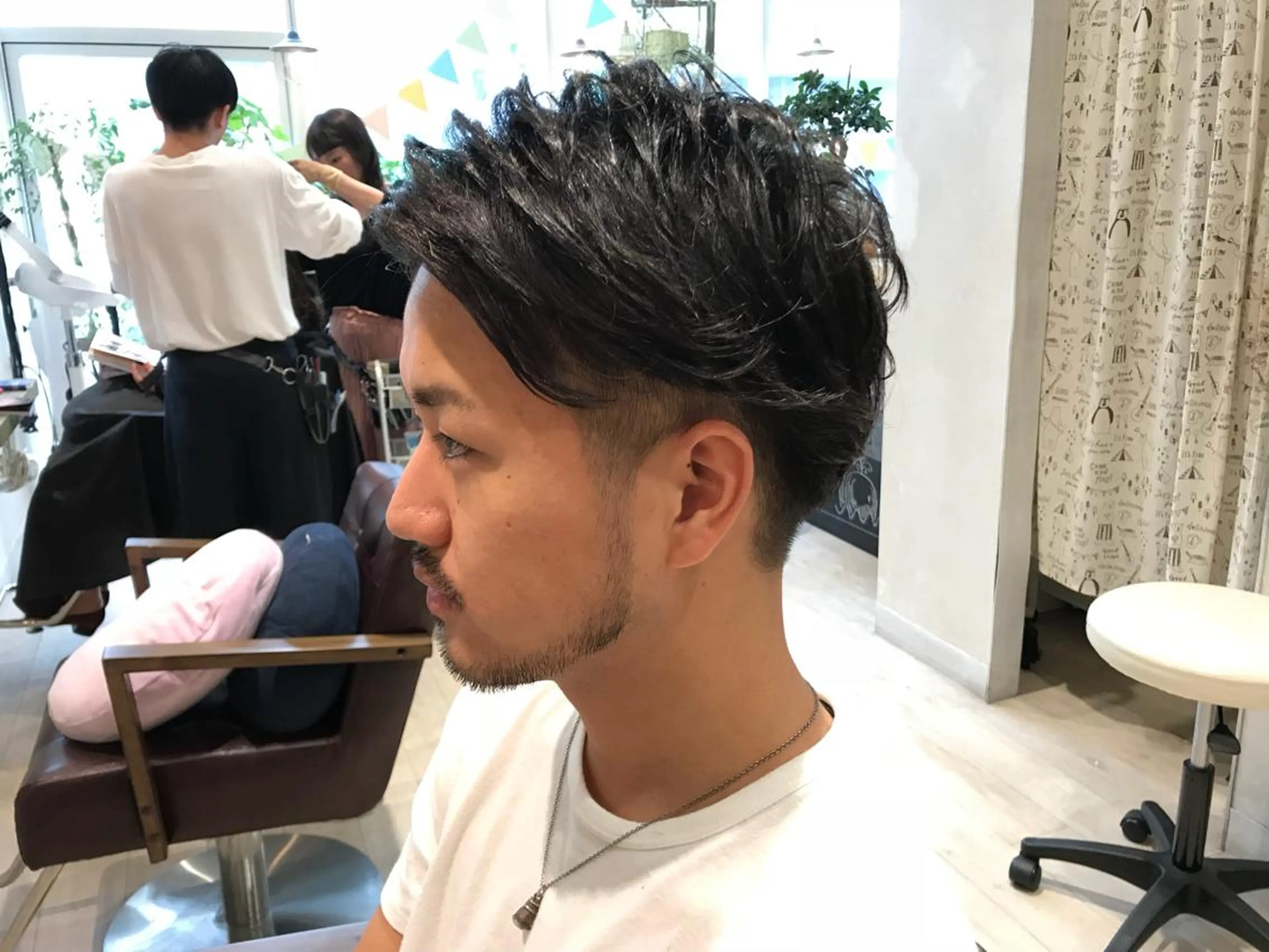 ショート パーマ メンズ メンズパーマ メンズ指名多数!! SiLO 田島のヘアスタイル