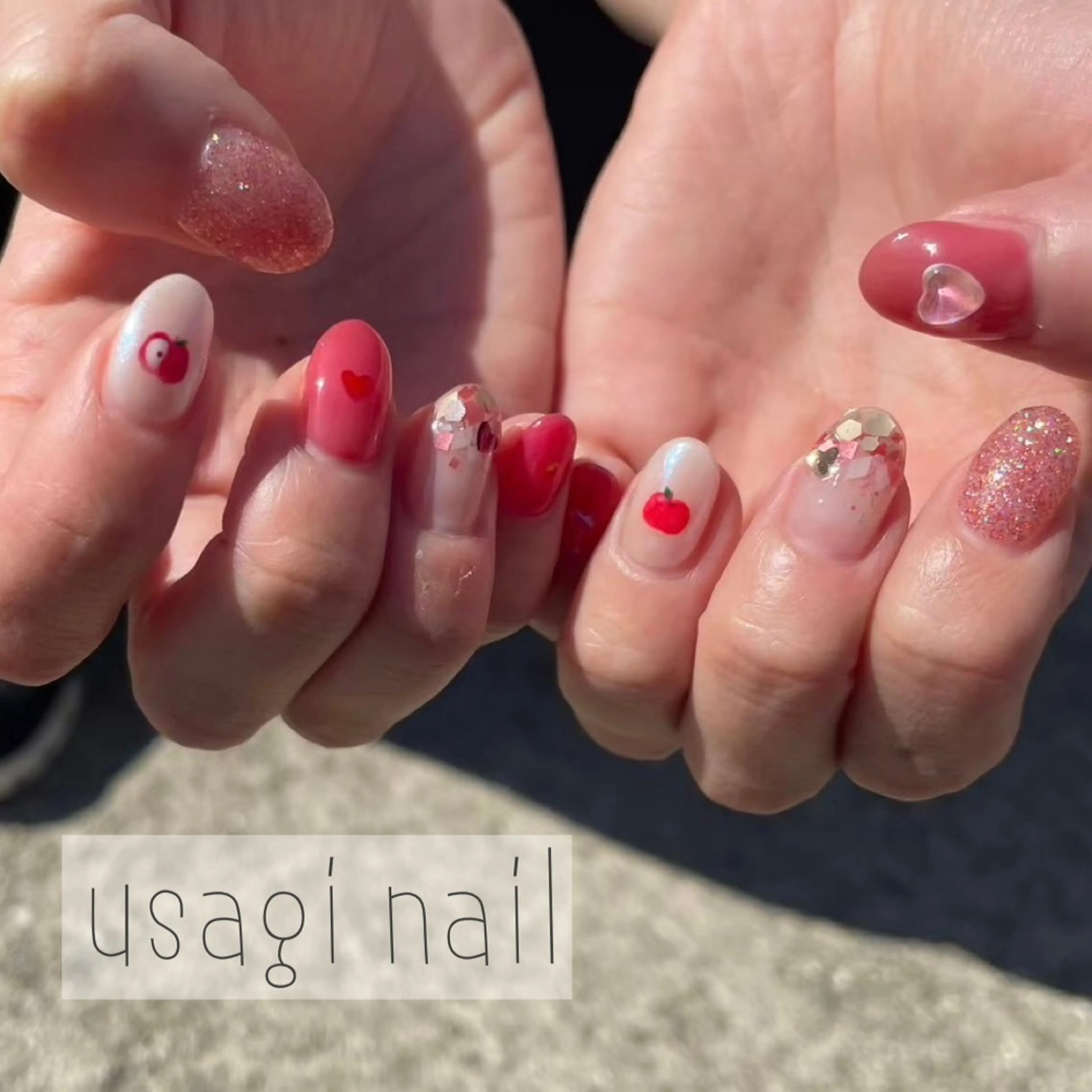 ネイル ハンドネイル usagi nailのネイルデザイン