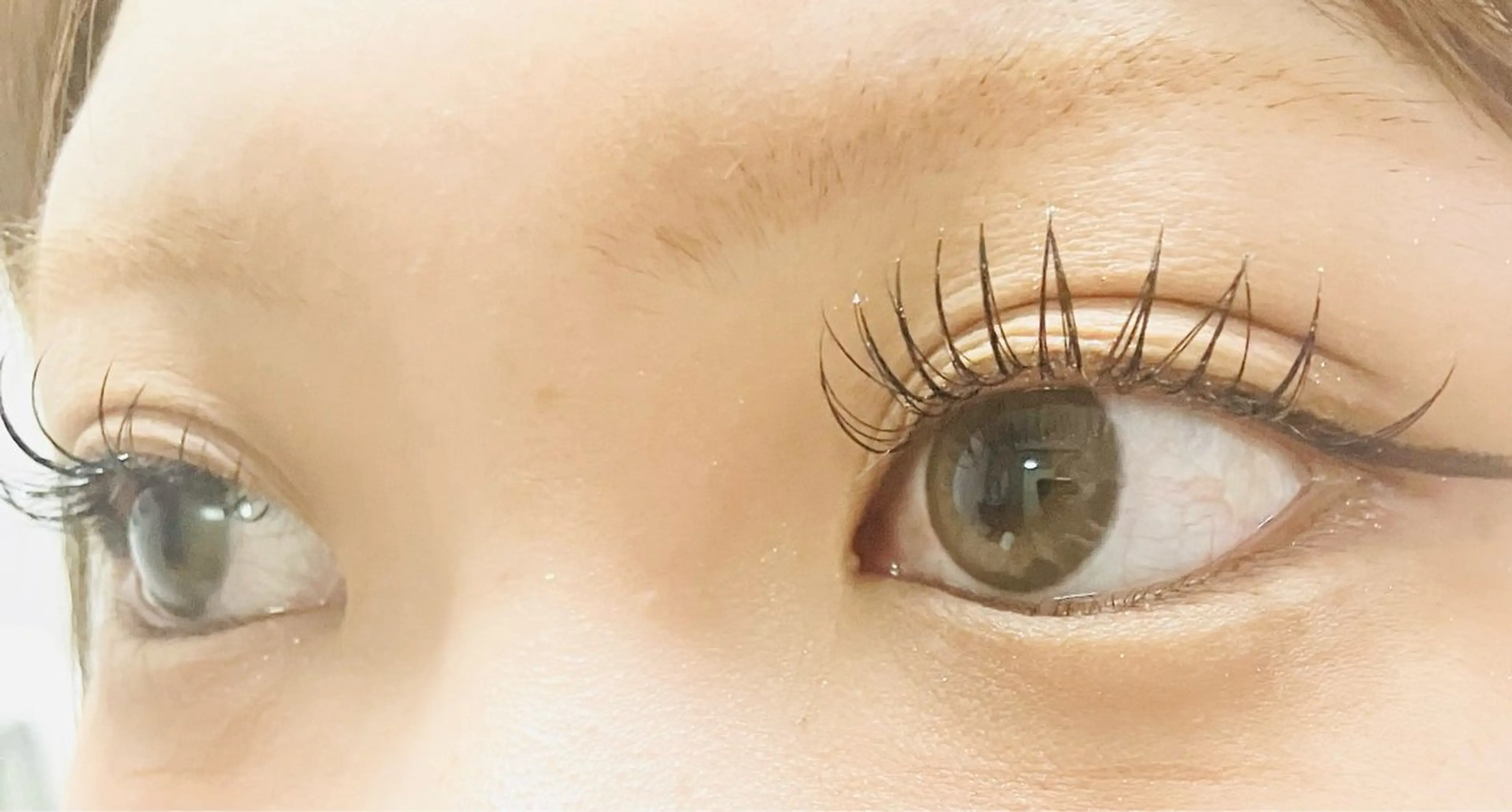 マツエク・マツパ Dカール フラットラッシュ M y lash 緑井店　宮本のマツエク・マツパデザイン