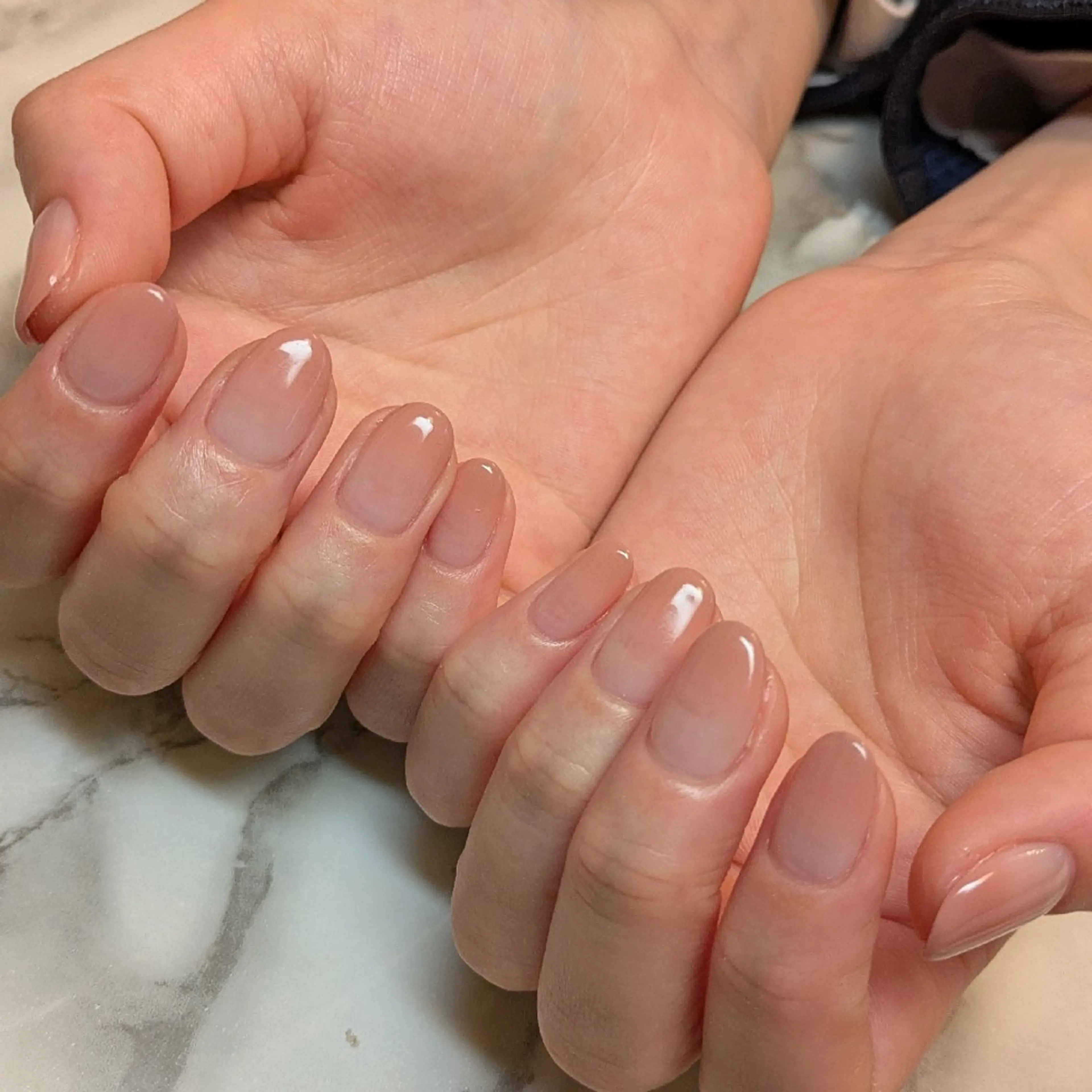 ネイル グラデーション ジェヌインネイル 河内のネイルデザイン