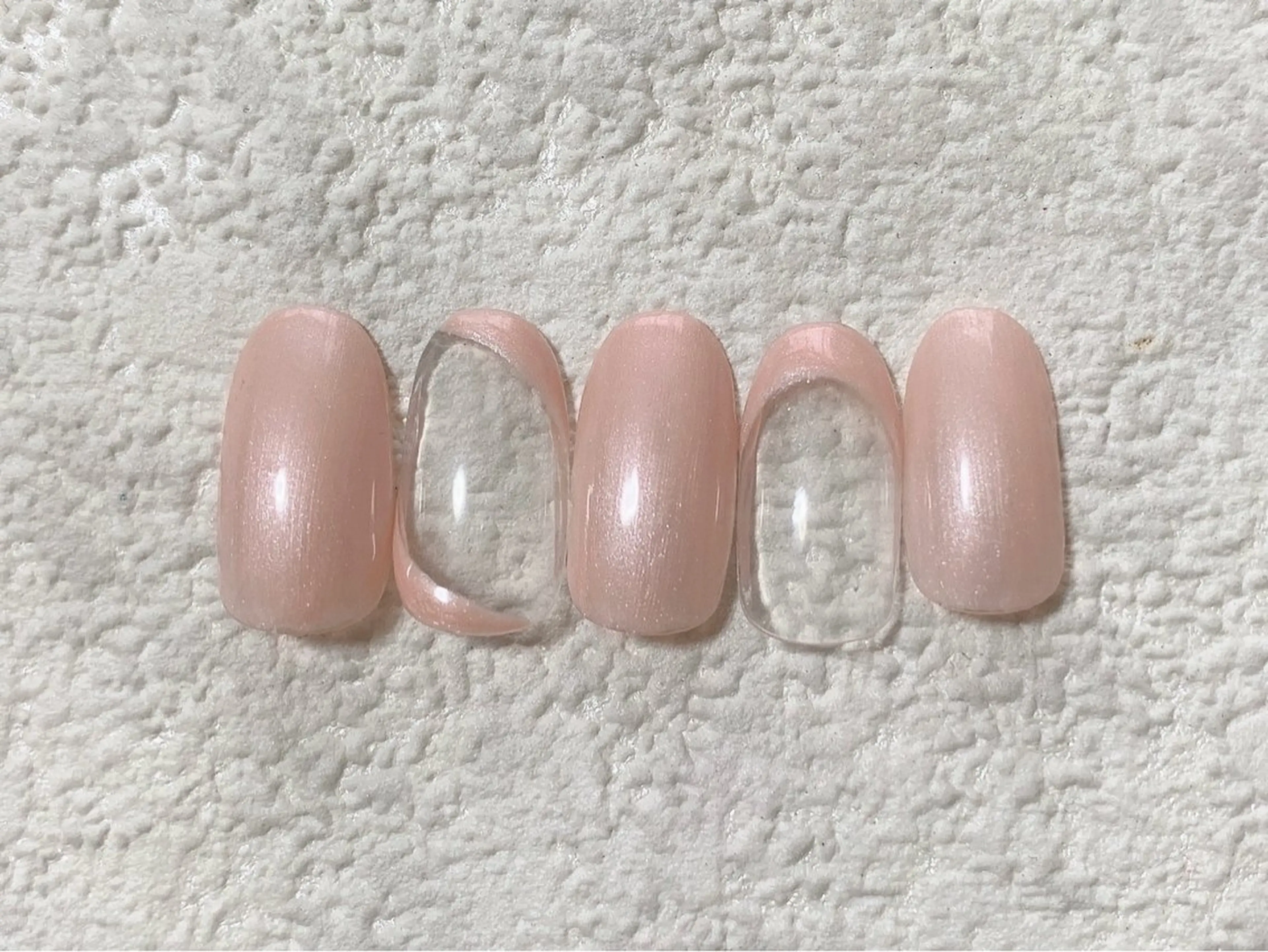 ネイル ジェルネイル 韓国ネイル パラジェル シンプルネイル 春ネイル kikinail 溝の口のネイルデザイン