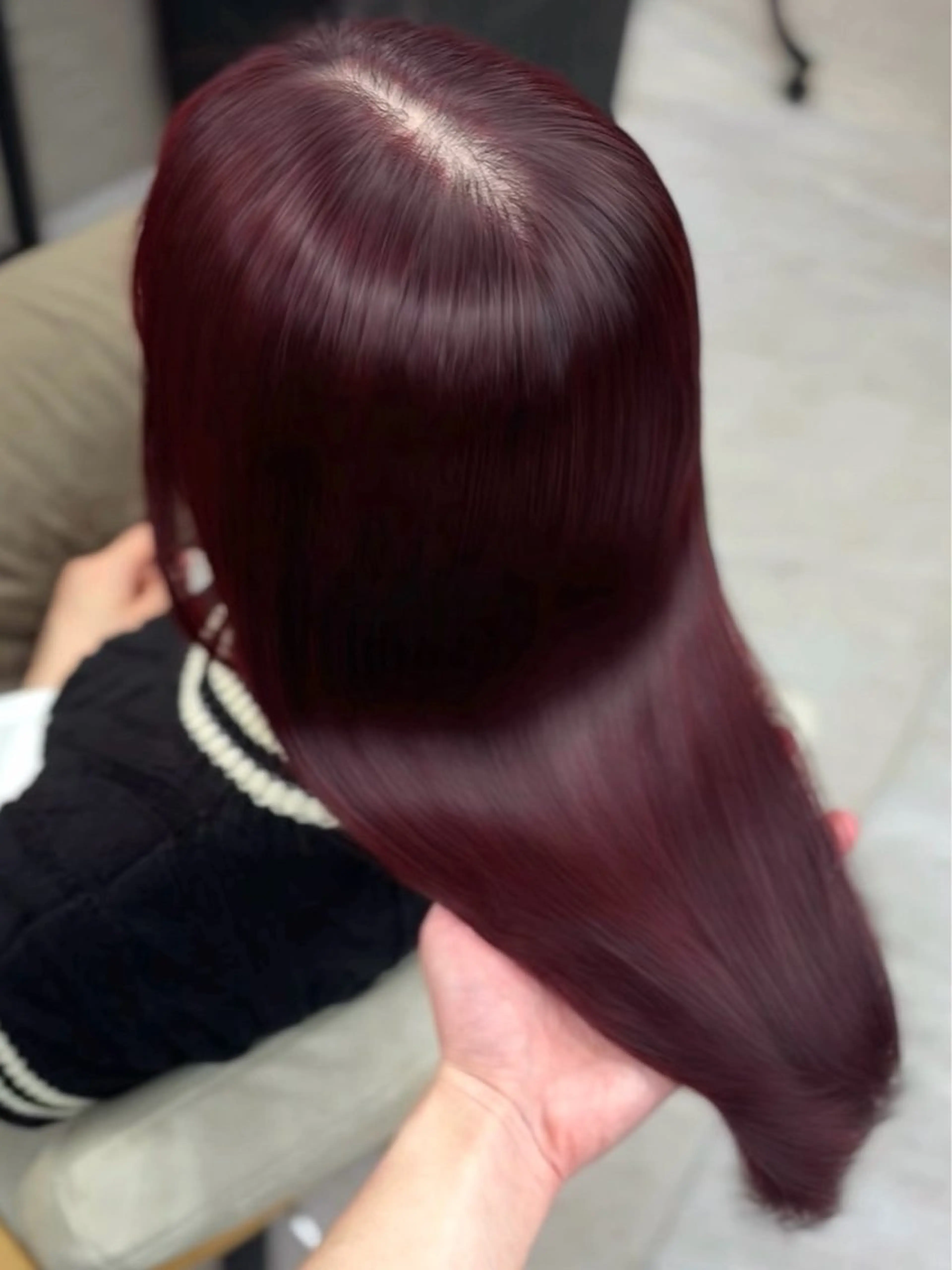 ロング カラー パーマ 🌸東中野/髪質改善 美髪矯正/櫻井🌸のヘアスタイル