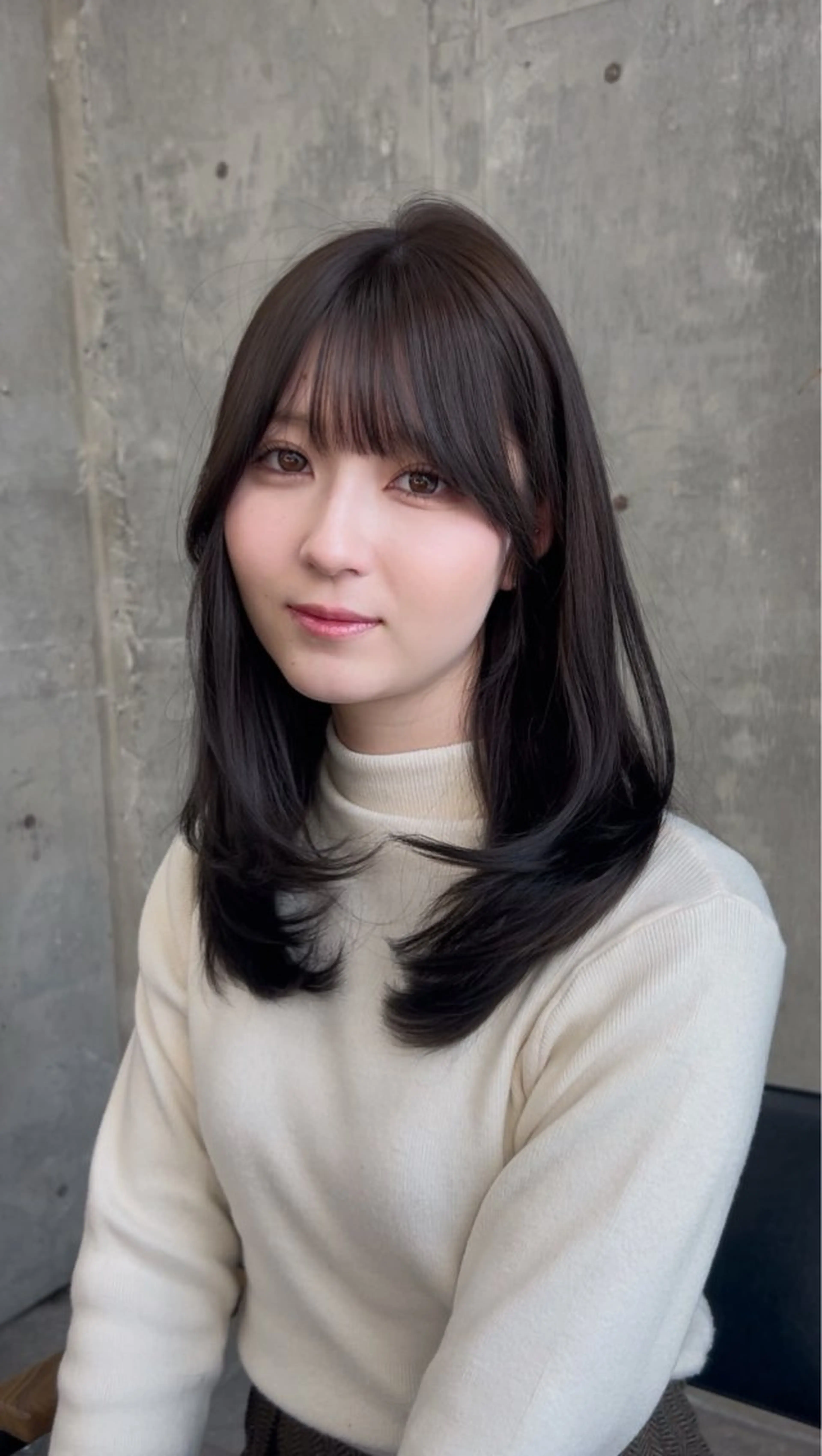 【髪質改善】カット＋カラー＋最高級14stepオッジオット超音波トリートメントの写真