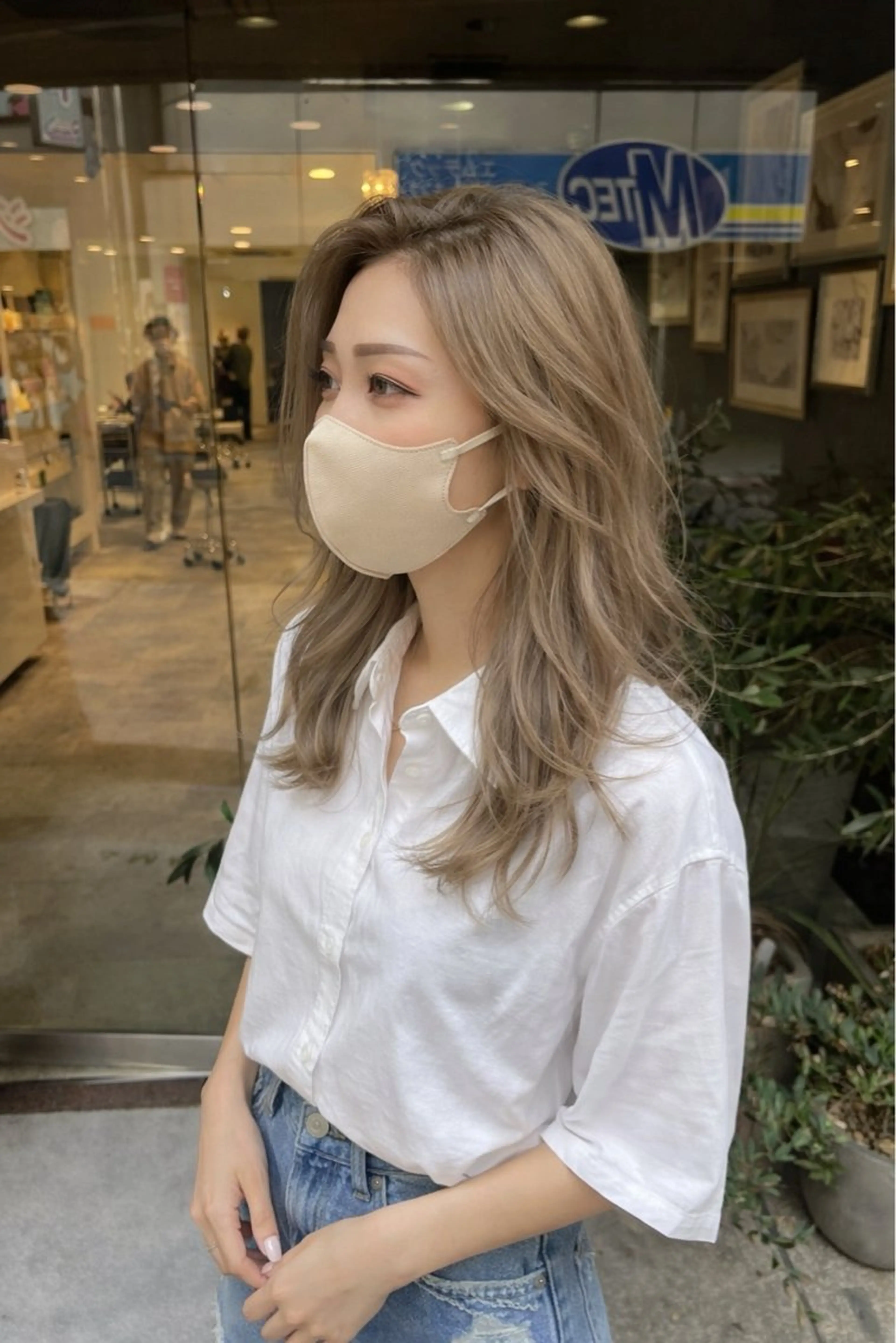 カラー 美髪矯正/髪質改善 /透明感ある艶カラーのヘアスタイル