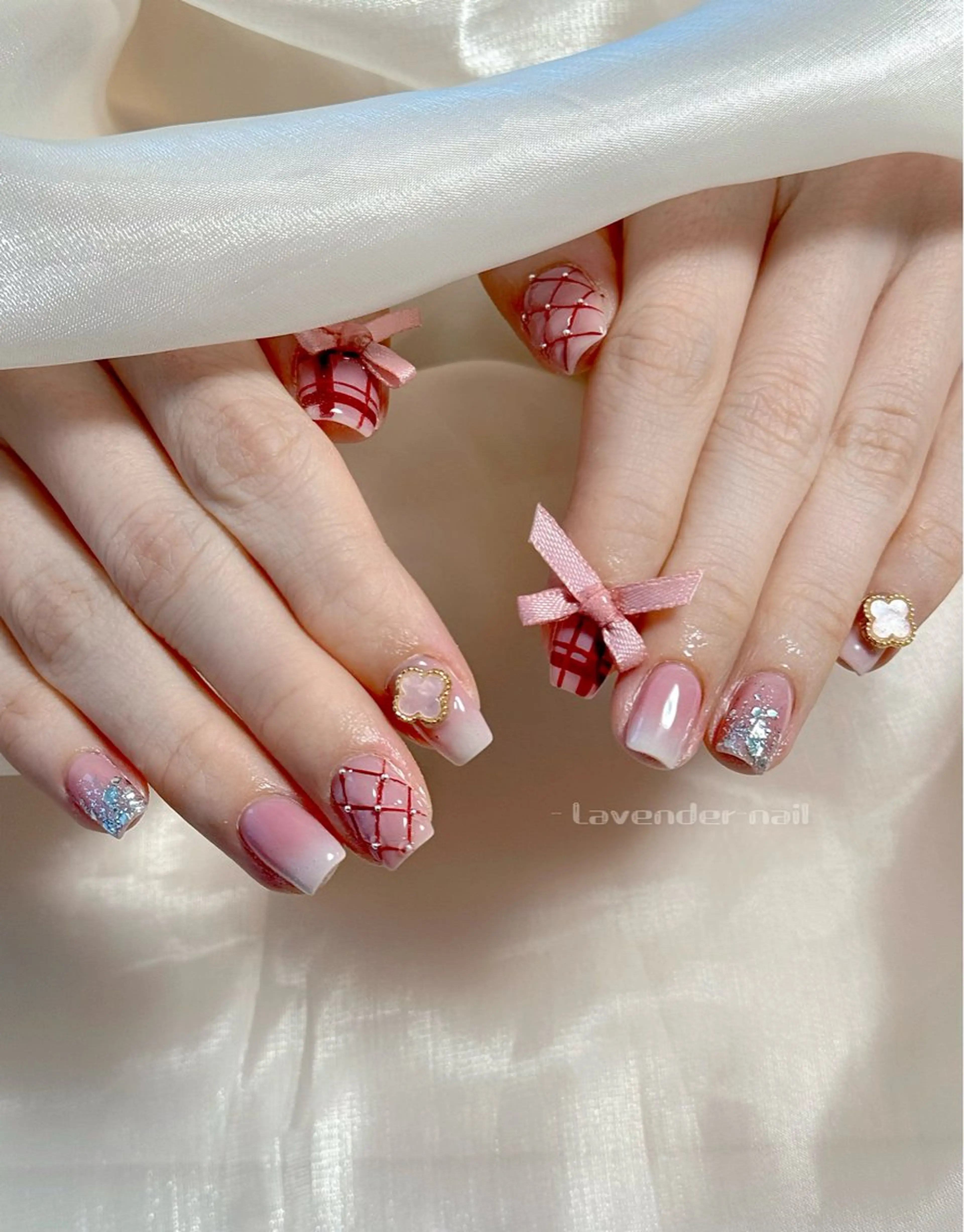 ネイル ハンドネイル Lavender nail·中島公園のネイルデザイン