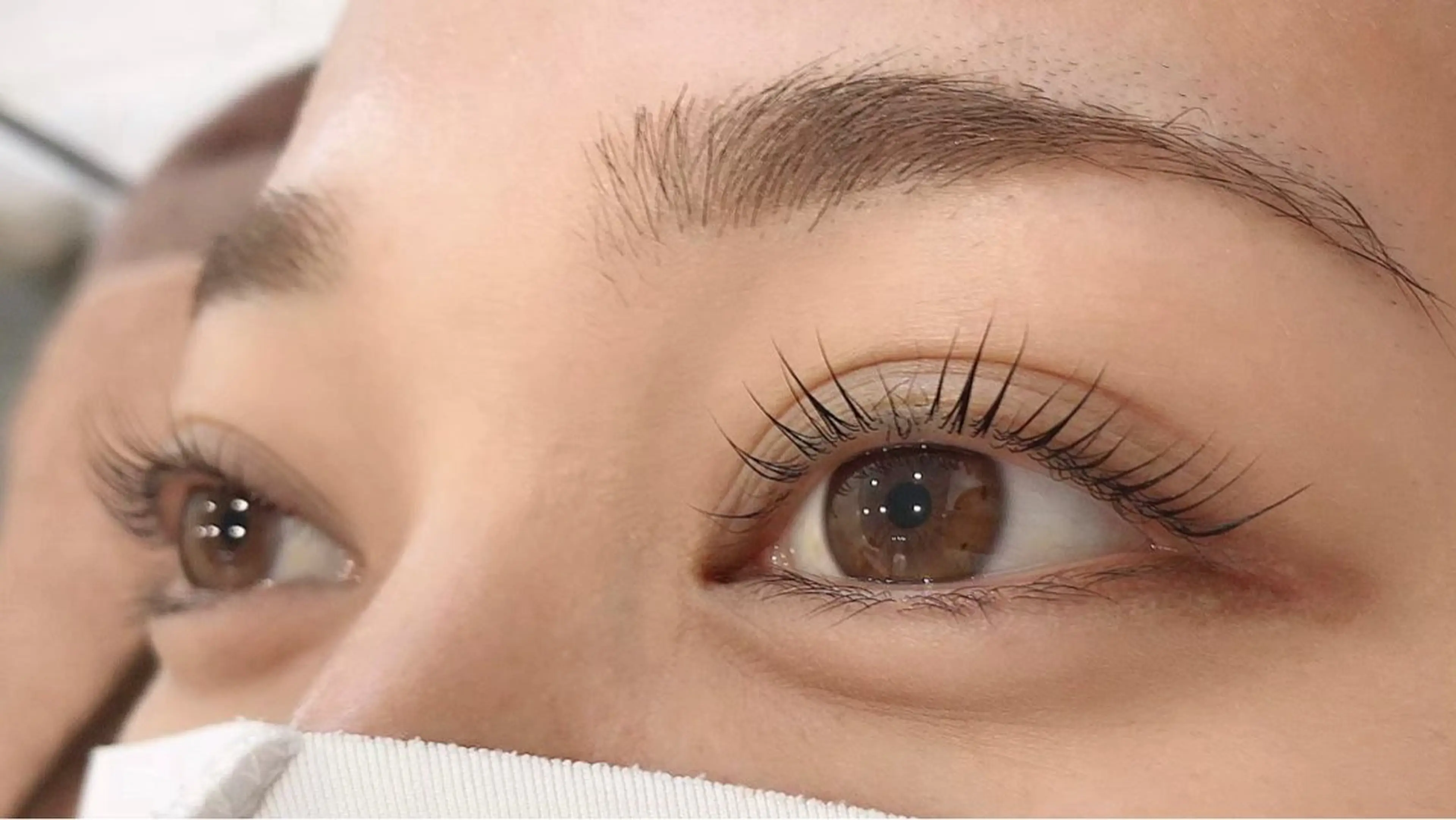 【まつ毛パーマ🎀】ミニモ限定価格💎パリジェンヌ風orナチュラルカール⭐️毎朝のメイクが超楽に💄当日予約大歓迎🌼の写真