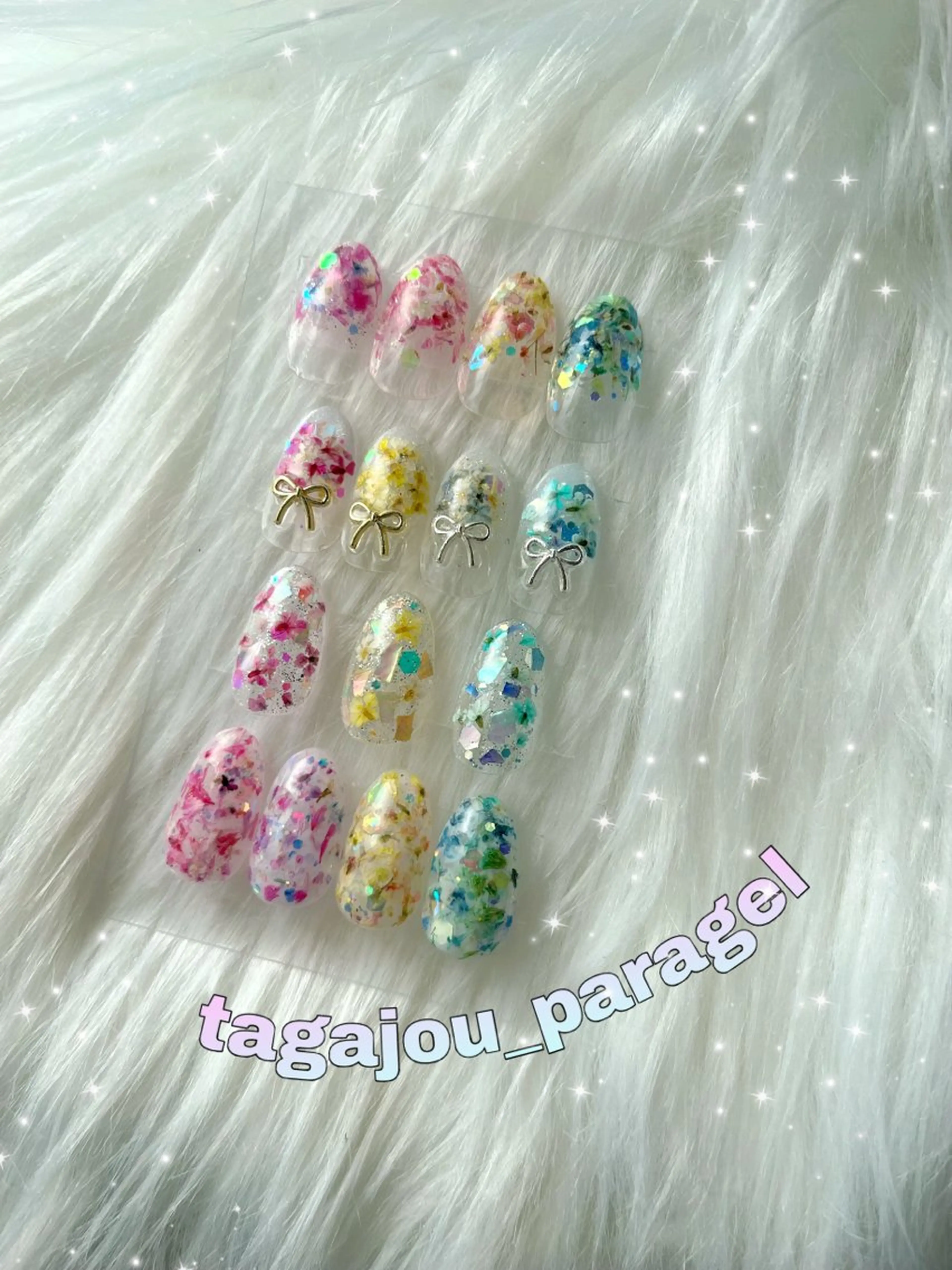 ネイル 多賀城 パラジェルのネイルデザイン