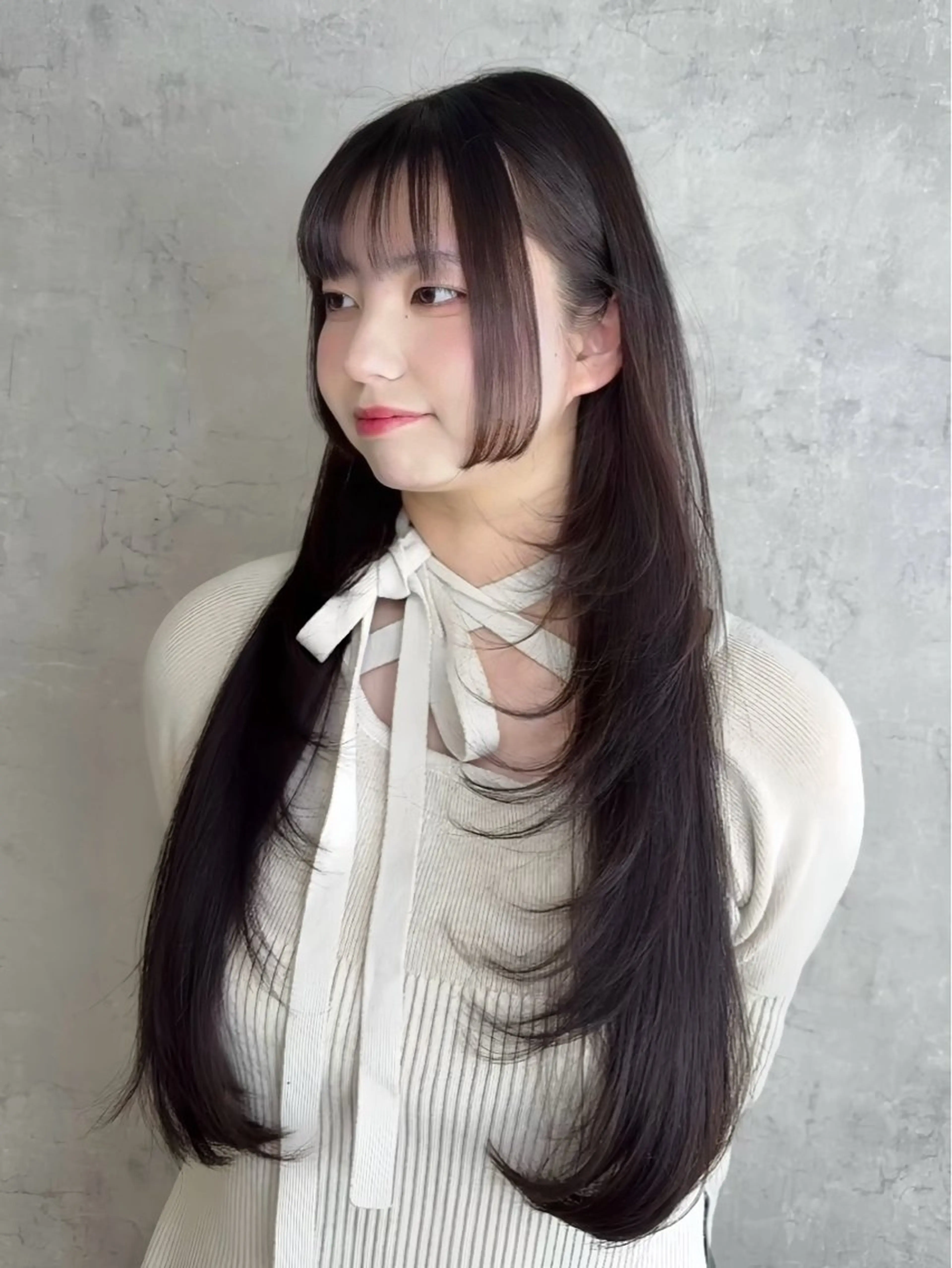 ロング カット ヘアカラー トリートメント トレンド韓国ヘア 🇰🇷のんのヘアスタイル