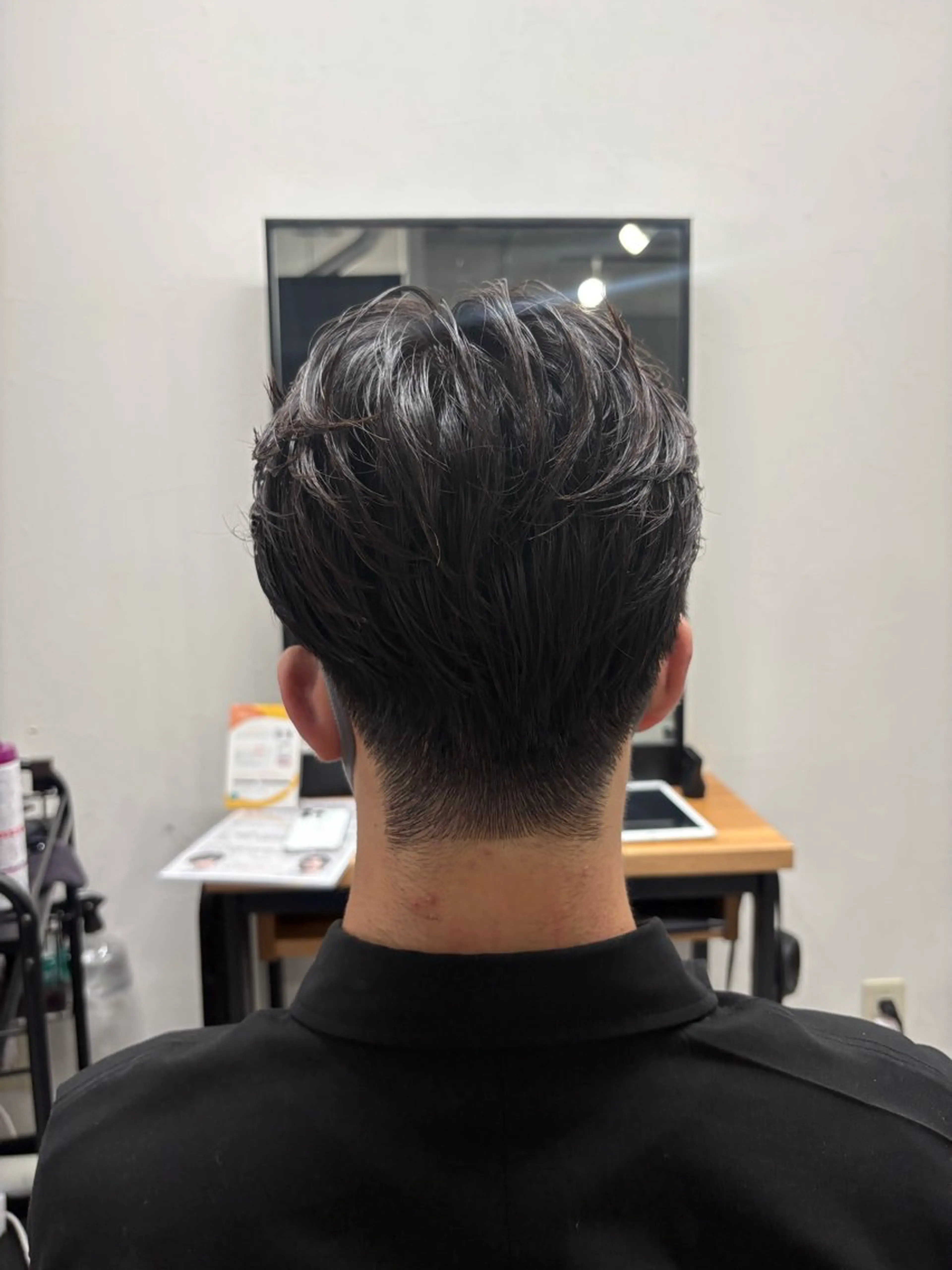 パーマ メンズ フェザーパーマ メンズパーマ メンズパーマ特化 園田　楓莉のヘアスタイル