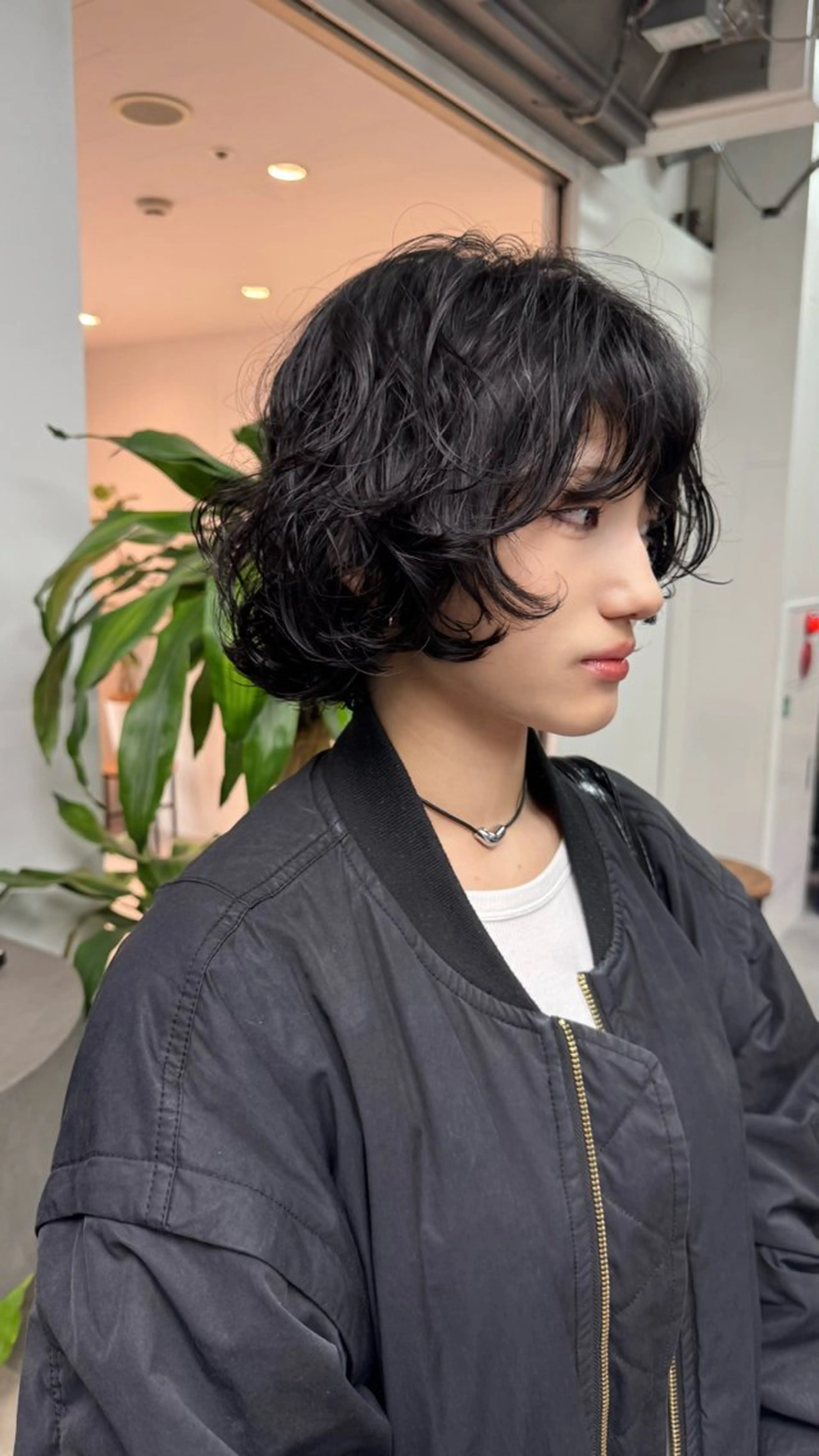 ショート パーマ 小田 晃瑛のヘアスタイル