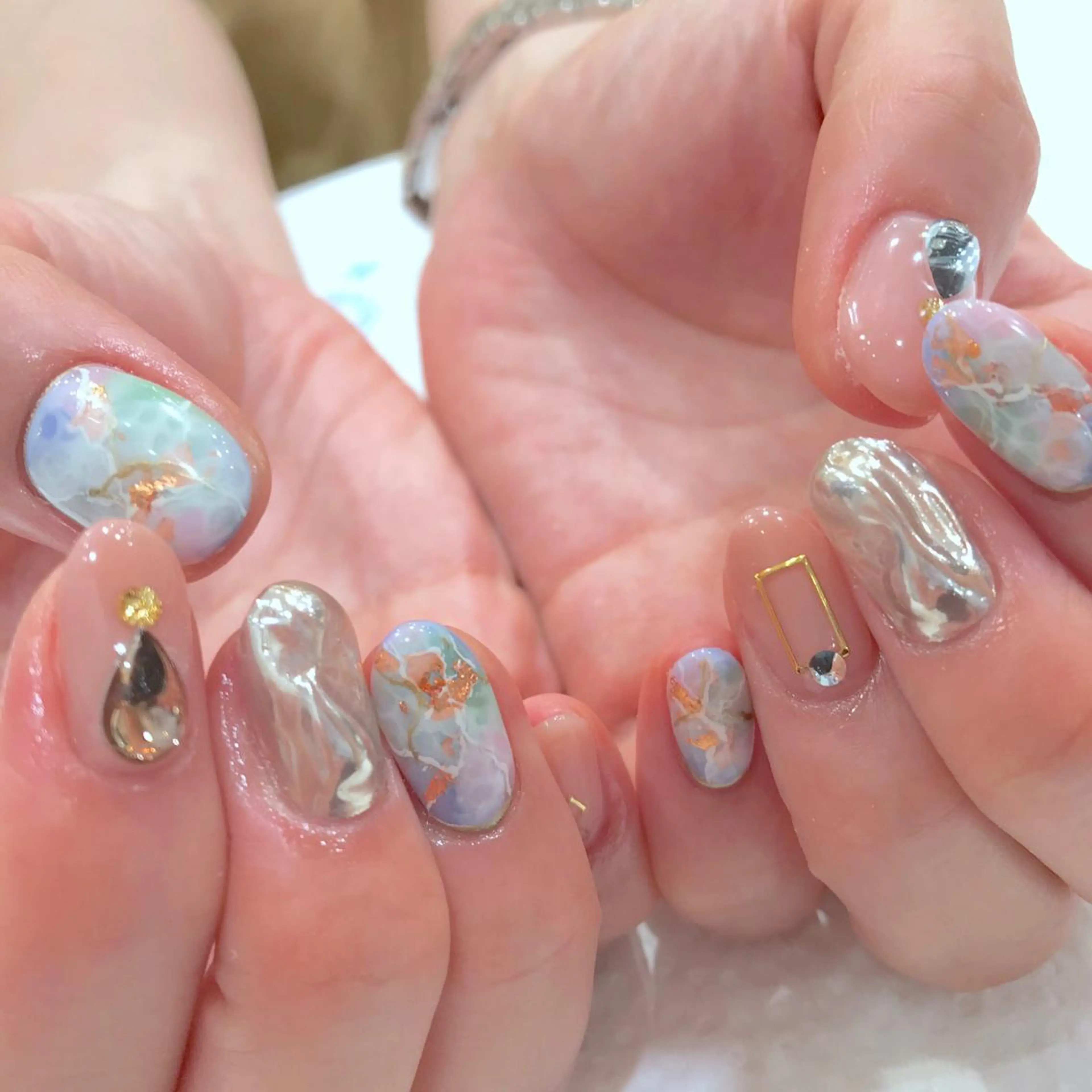 ネイル Ash関内ネイリスト 荒木のネイルデザイン