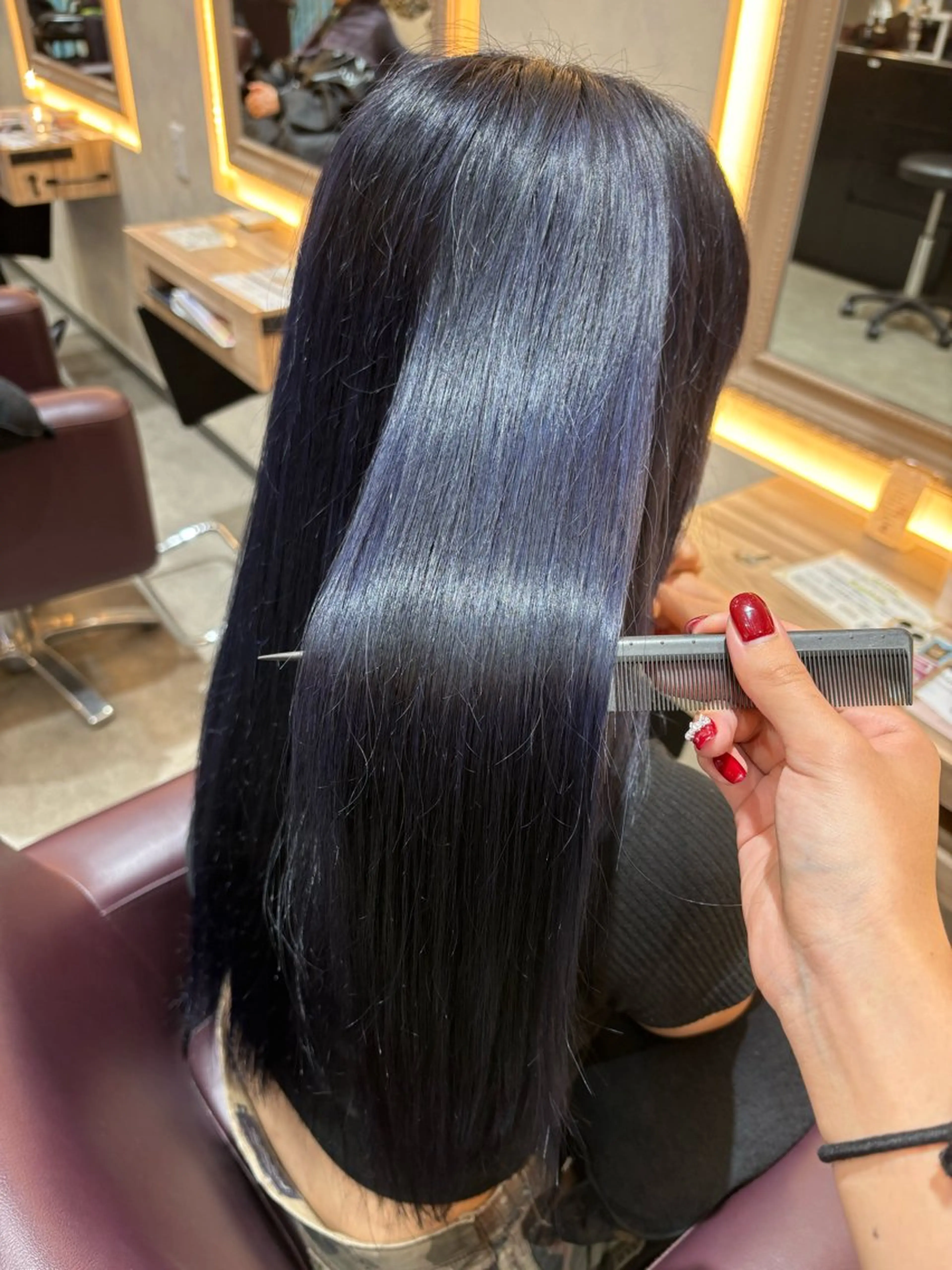 ブリーチ🈚️ダブルカラー🍐の写真