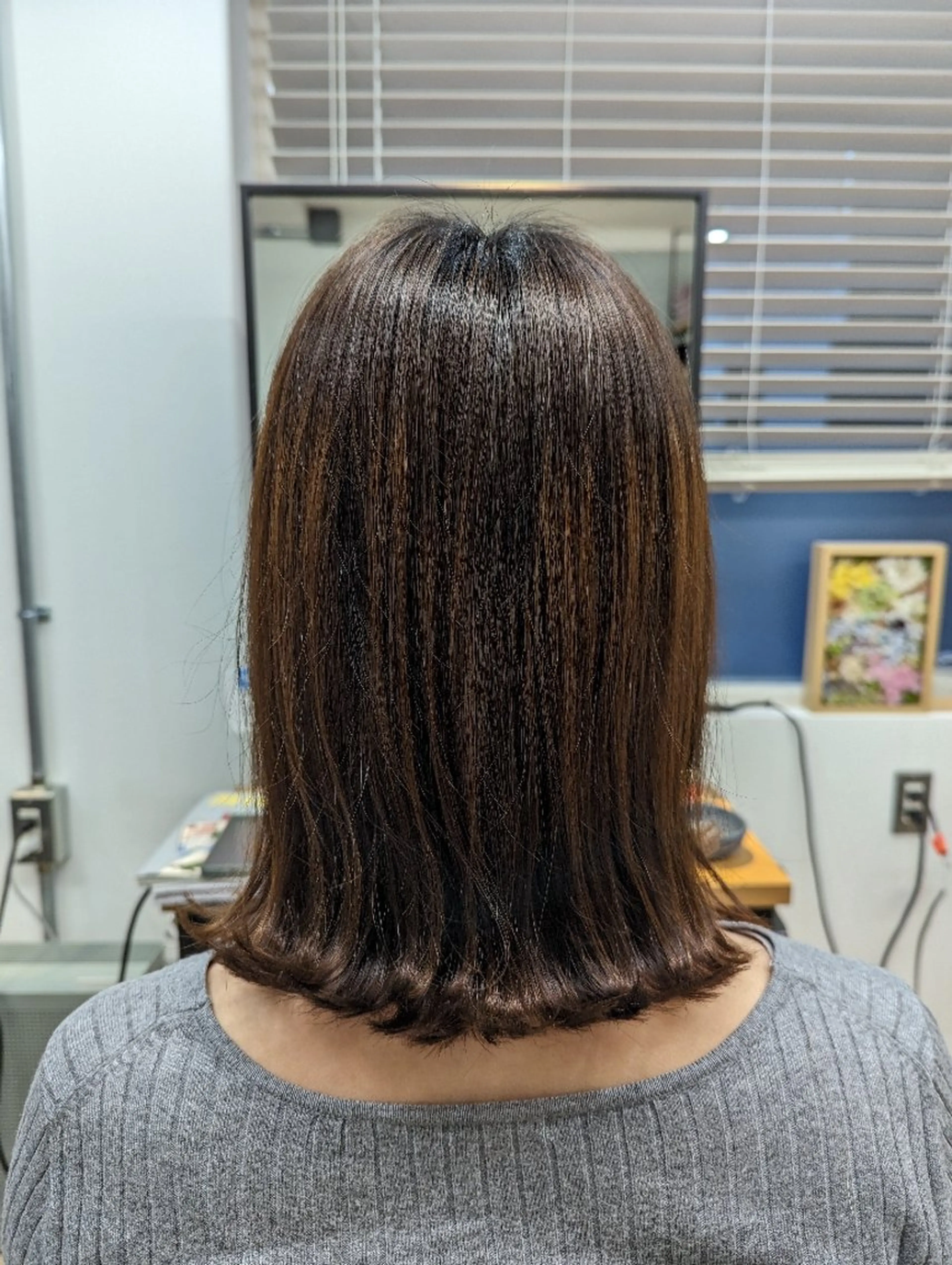 ミディアム 外ハネヘア Kokeshi/吹上 /Rymlhairのヘアスタイル