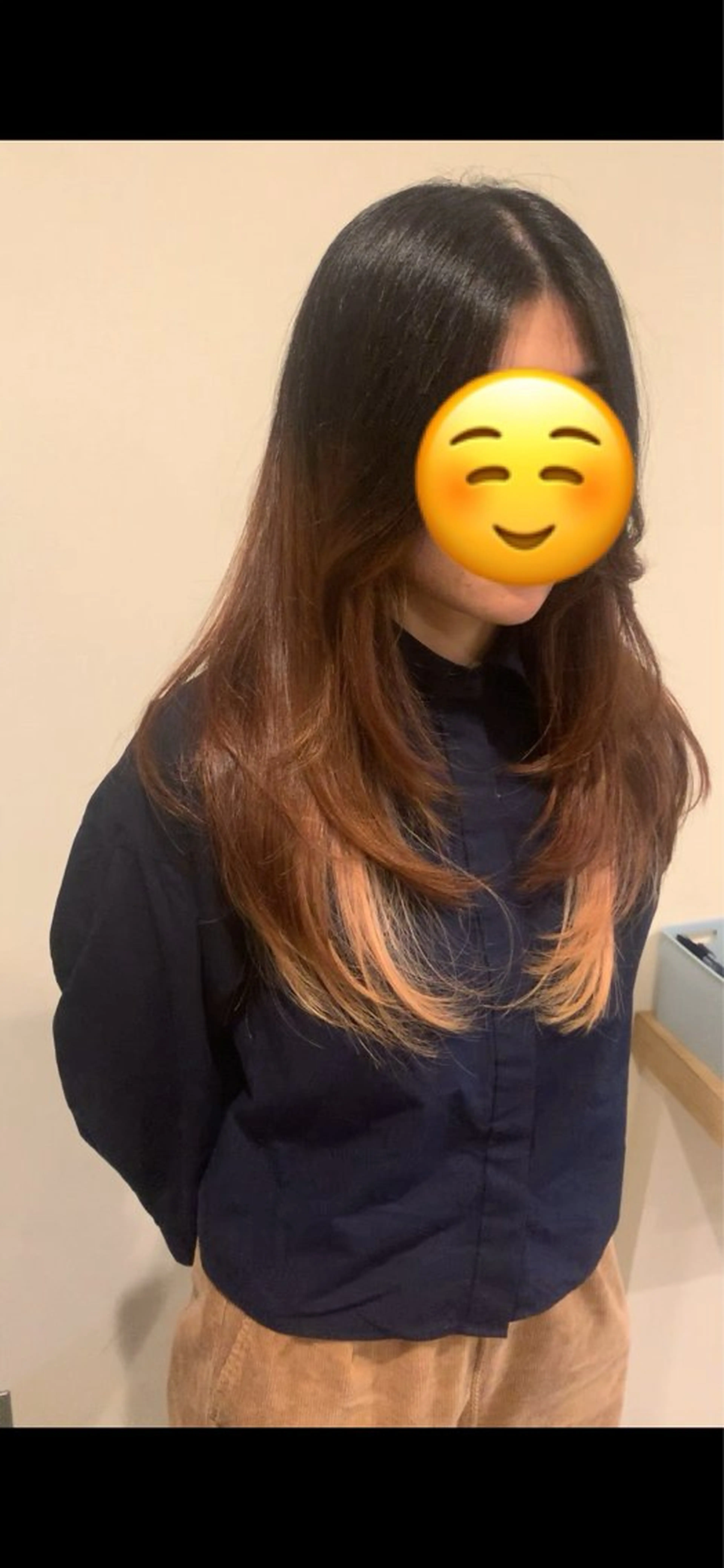 ロング レイヤーカット 伊藤 鳳雅のヘアスタイル