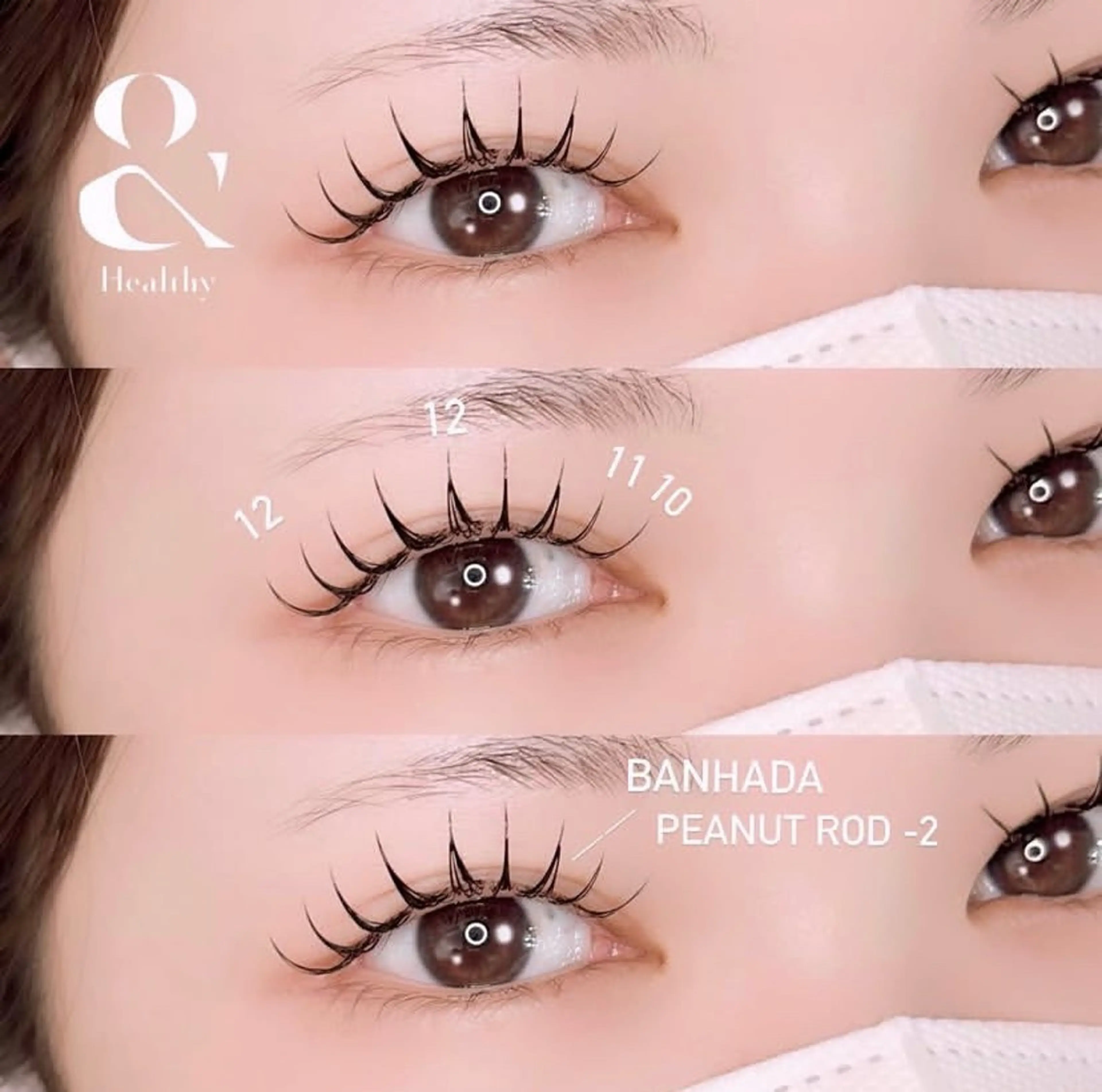 マツエク・マツパ Yuueye HIKARIのマツエク・マツパデザイン