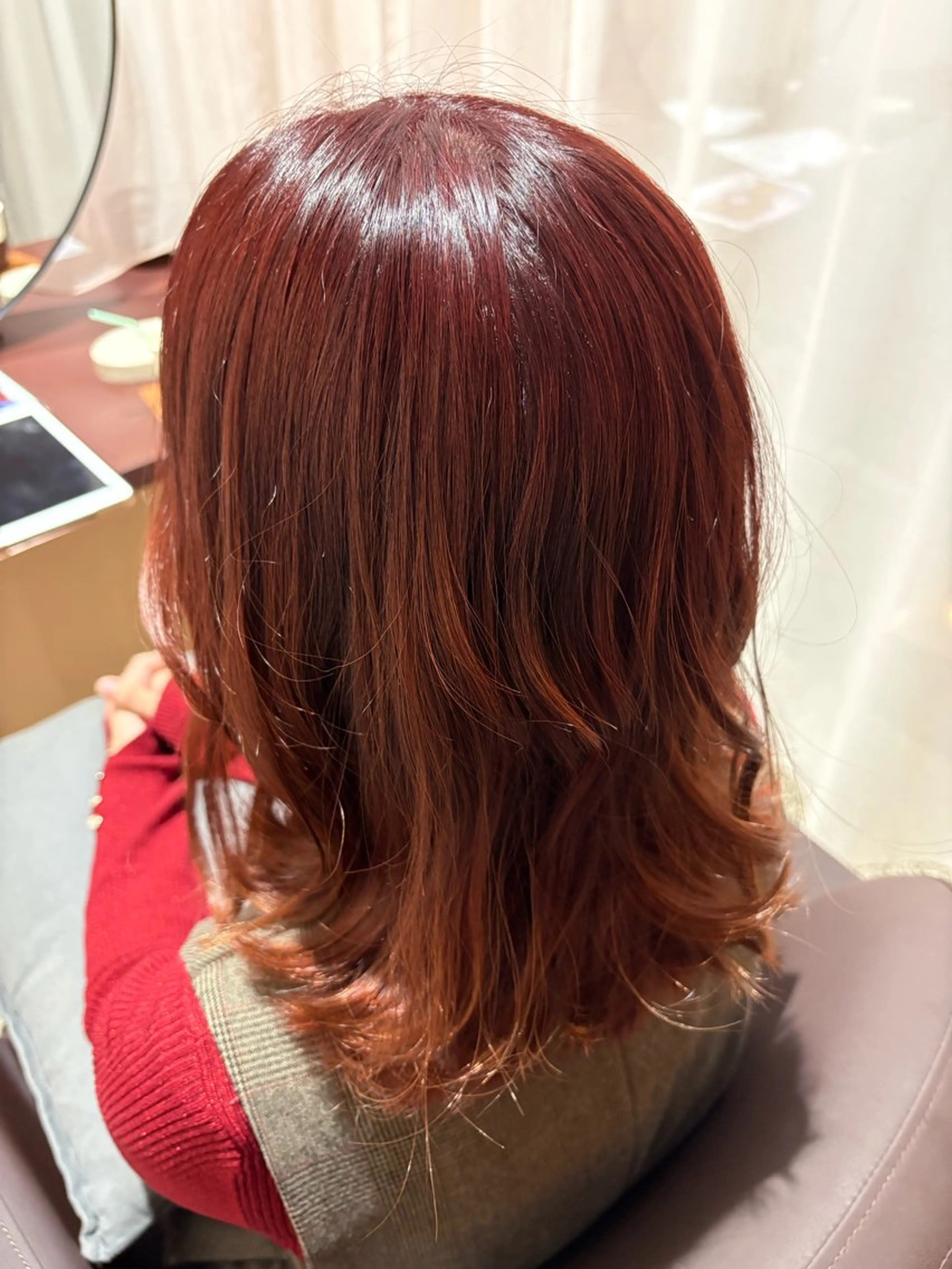 カラー YOKE /桃山台 /iori‎✦.˚◦のヘアスタイル