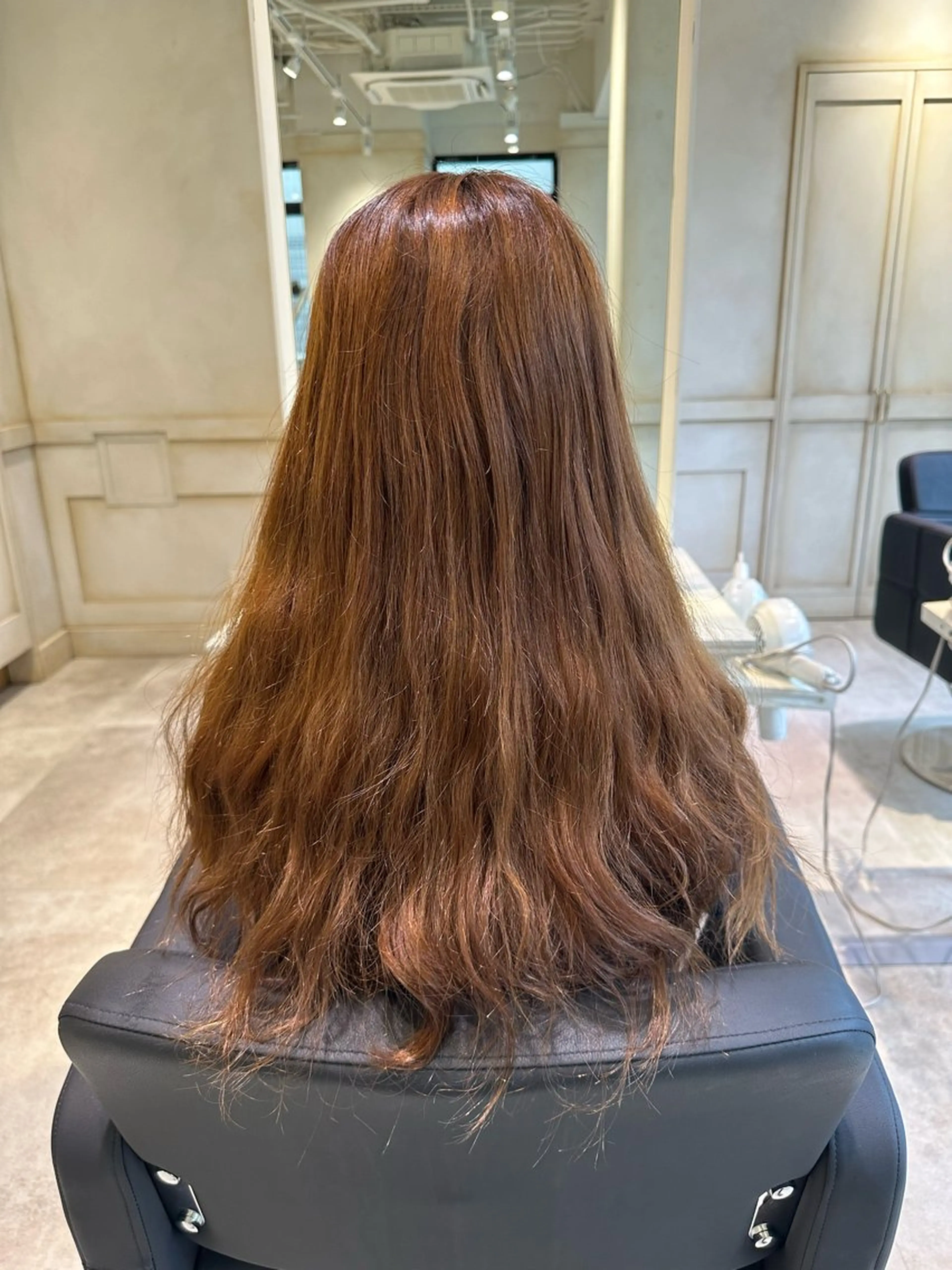 ロング 縮毛矯正 仲尾 翔也のヘアスタイル