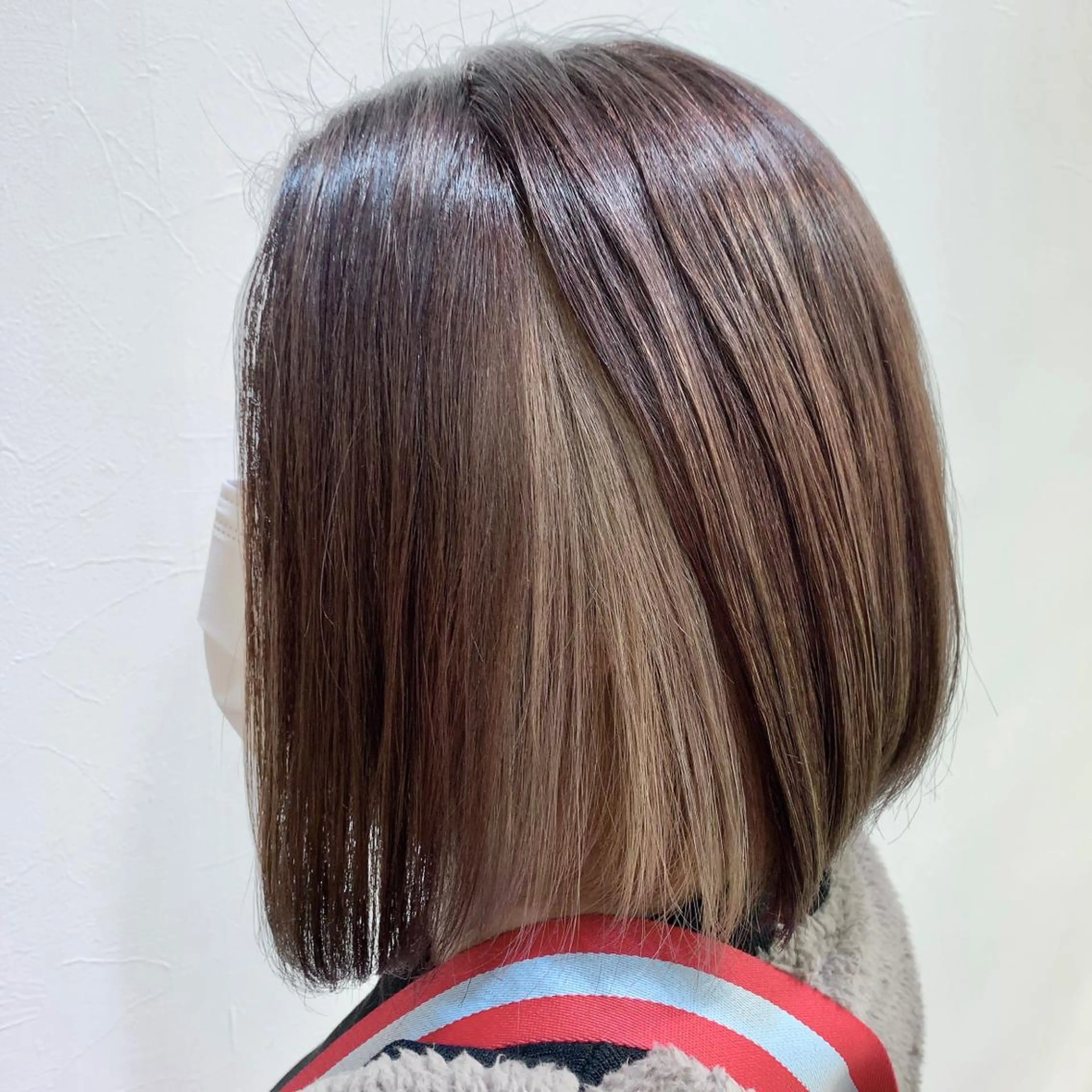 カット+ダブルカラー+ハイライトの写真