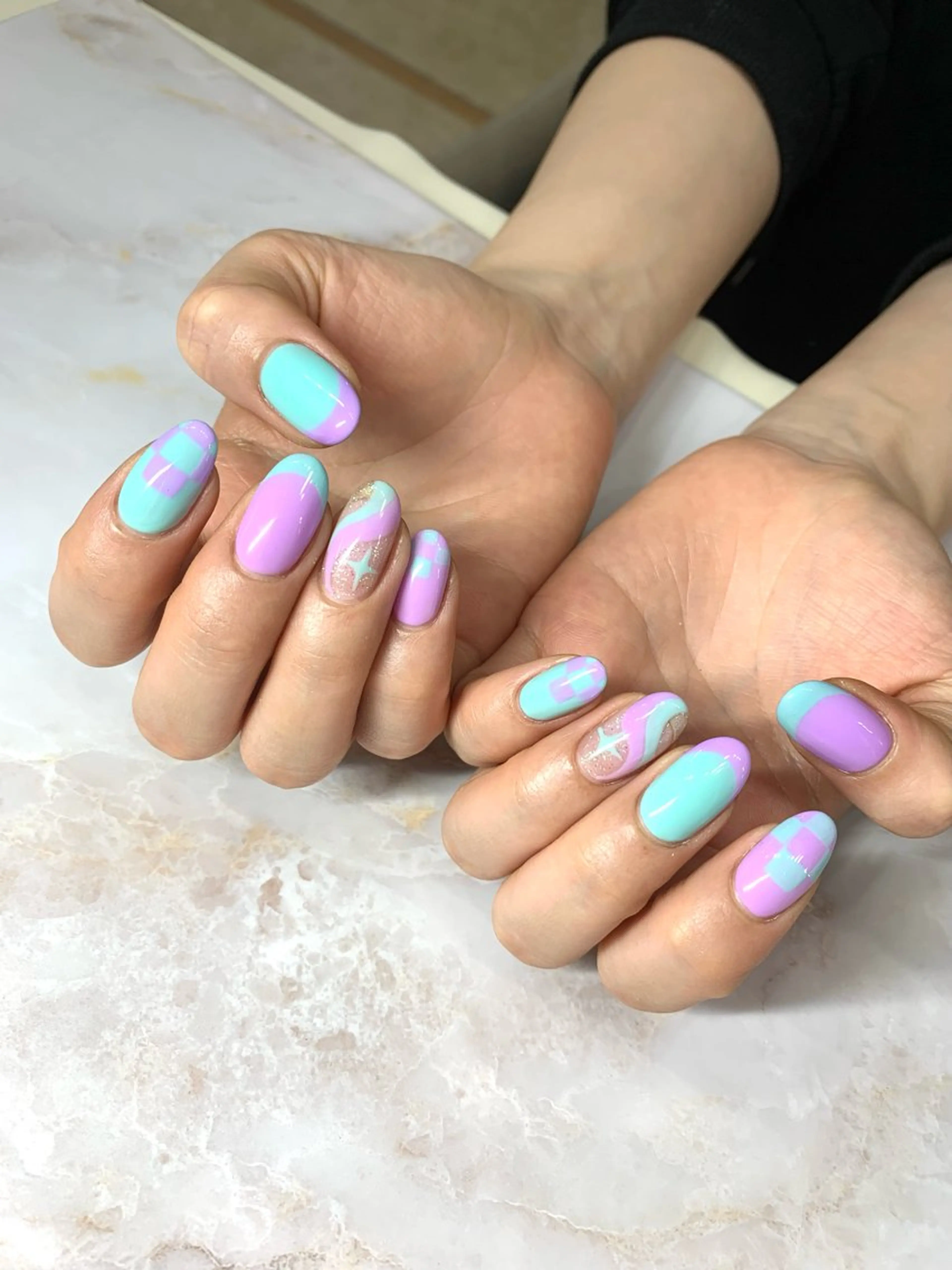 ネイル B3  ネイルシェアサロン所属・Haru Nailのネイルデザイン