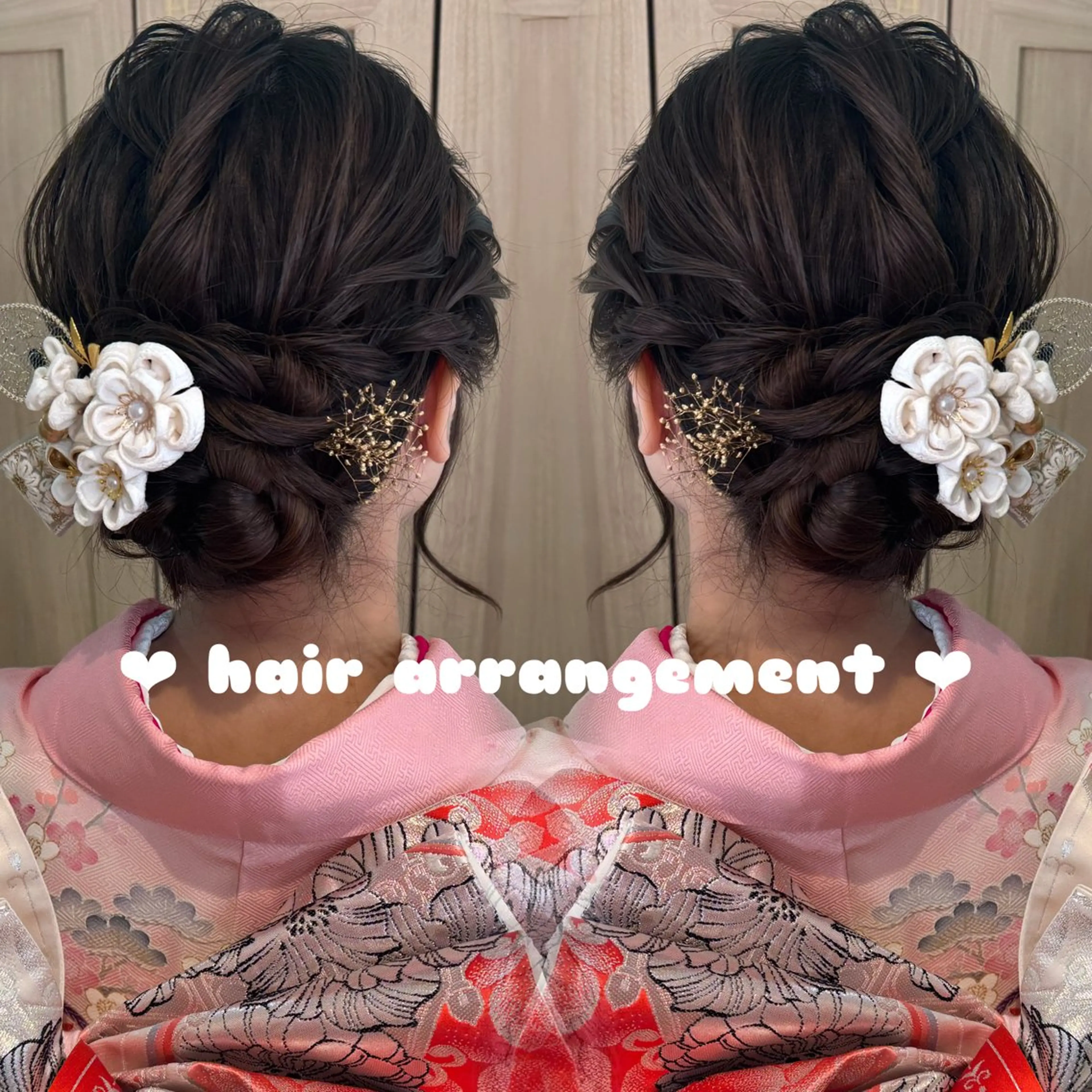 ヘアアレンジ 卒業式のヘアスタイル ヘアセット 🫧🧸カラーヘアメ 🫧MIO🧸🫧のヘアスタイル