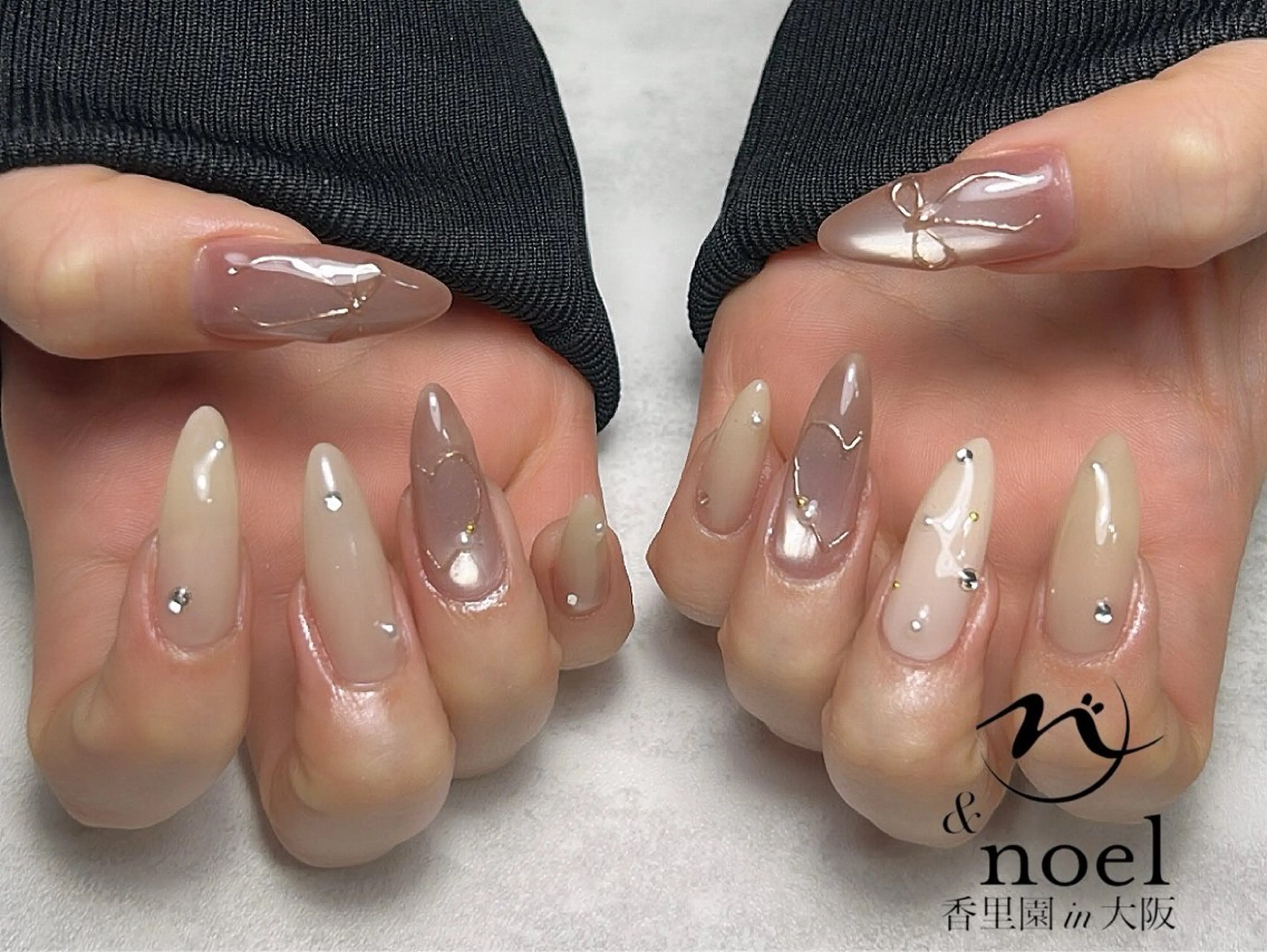 ネイル ハンドネイル もも 🍑のネイルデザイン