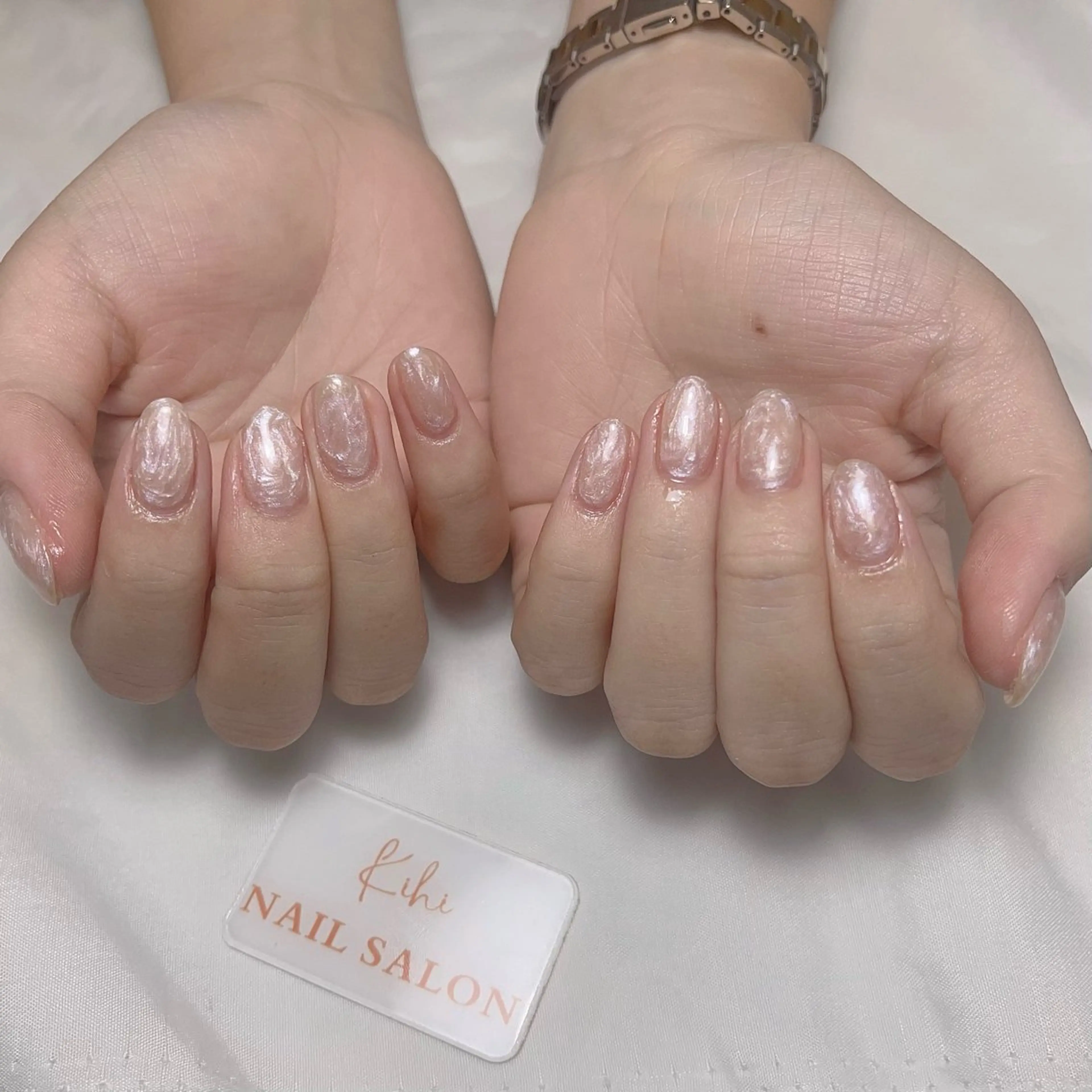 ネイル アートネイル フレンチネイル ジェルネイル グラデーション 韓国ネイル ハンドネイル ハンドケア さくら💮💮 【オフ無料】のネイルデザイン