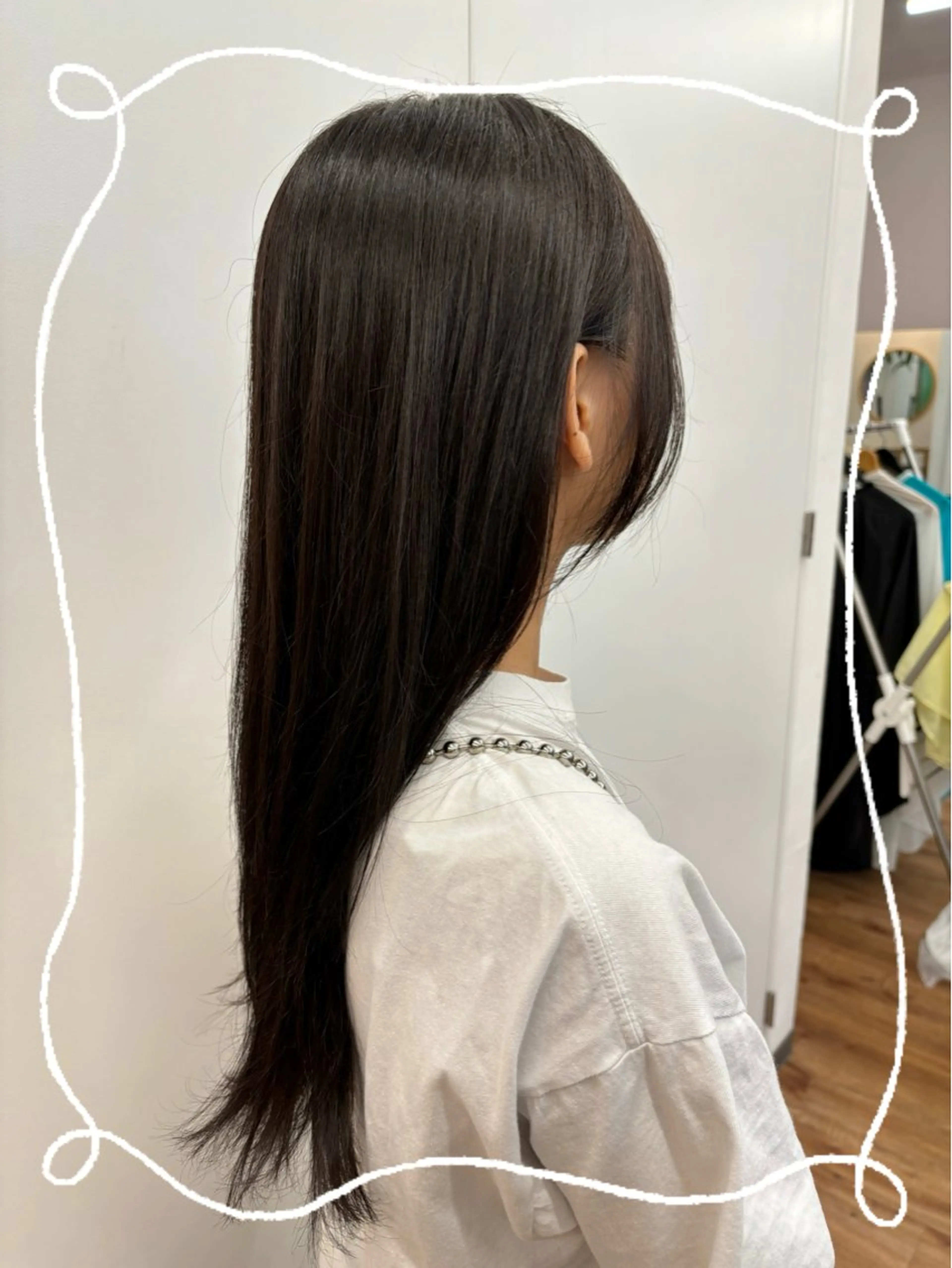 ロング カラー ブラウンカラー 透明感カラー ダークブラウン トリートメント 吉祥寺✂️ shutoのヘアスタイル