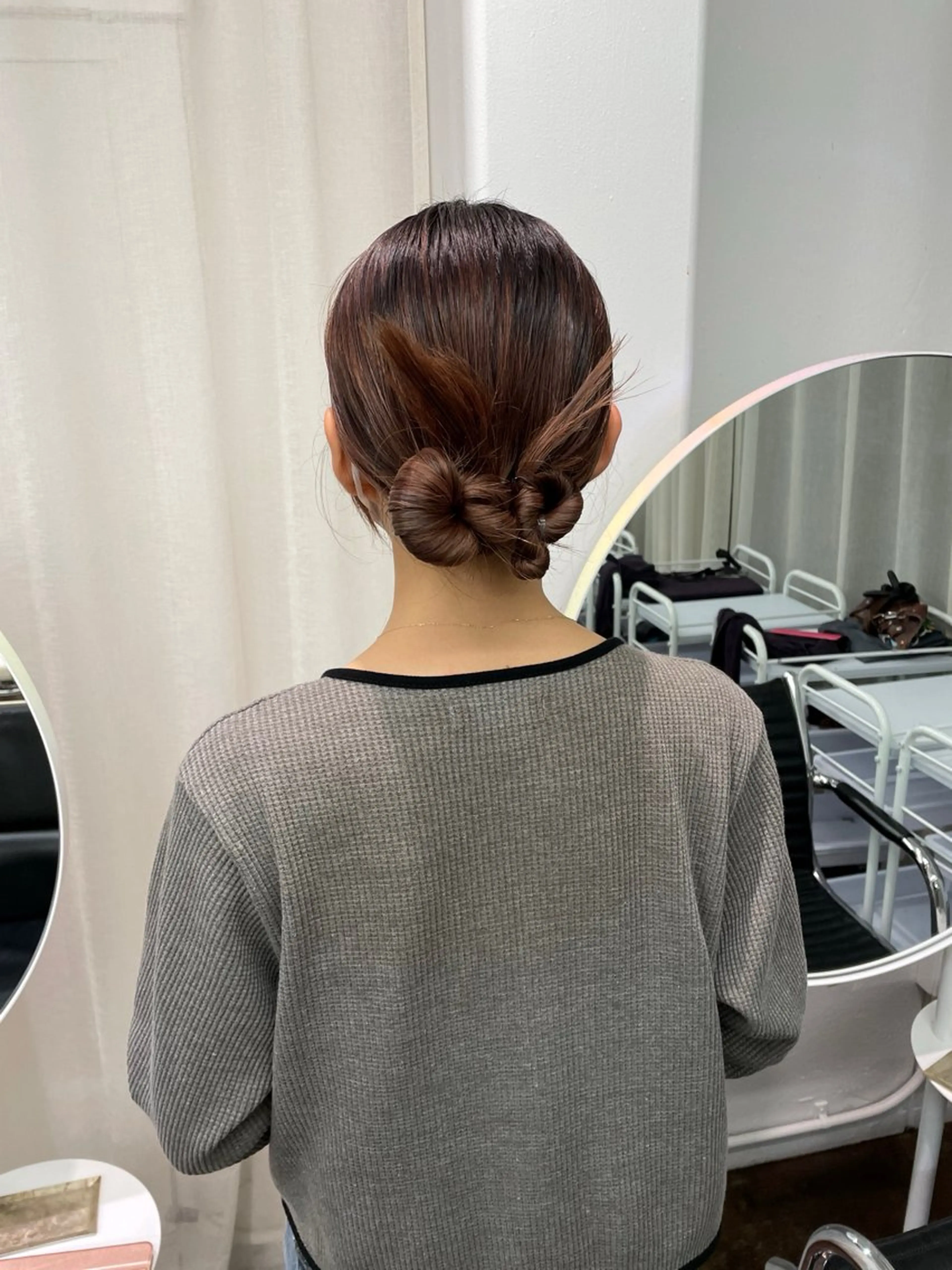 ロング ヘアアレンジ ヘアセット レイヤーカット🎀 kanaのヘアスタイル