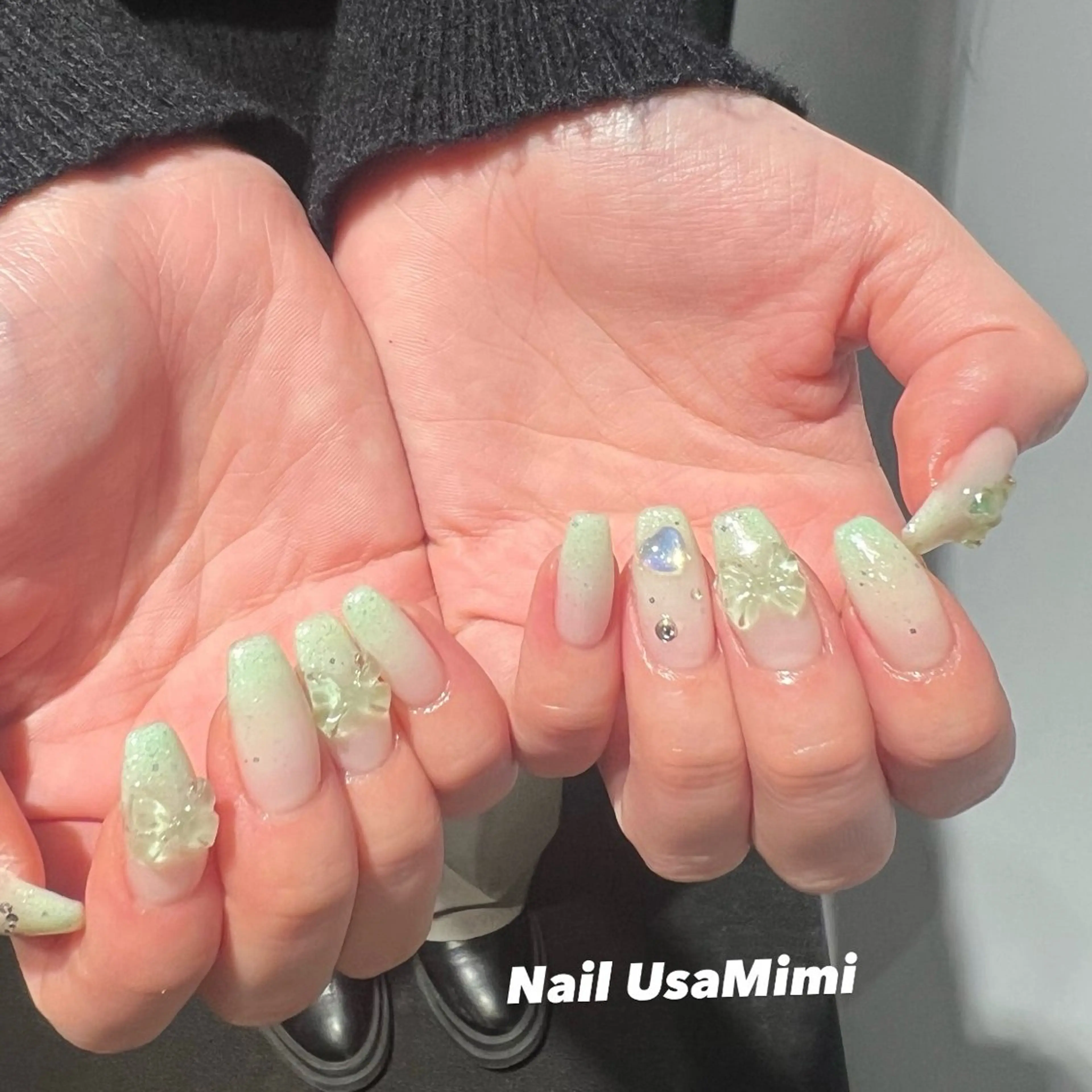 ネイル ハンドネイル 本町NailUsa Mimi RIKOのネイルデザイン