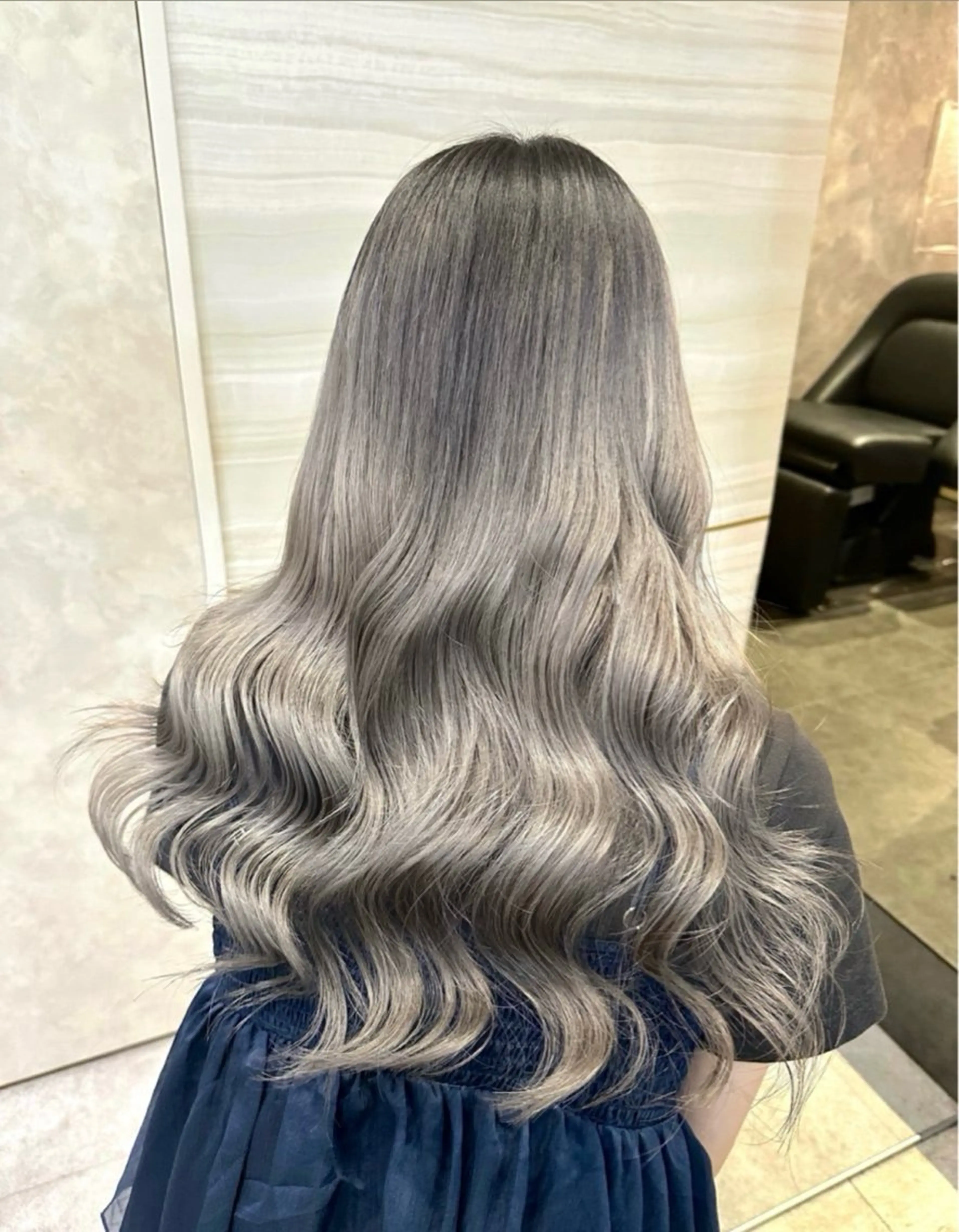 ロング カラー ヘアアレンジ 🫧みひろ🫧カット カラーモデル募集のヘアスタイル