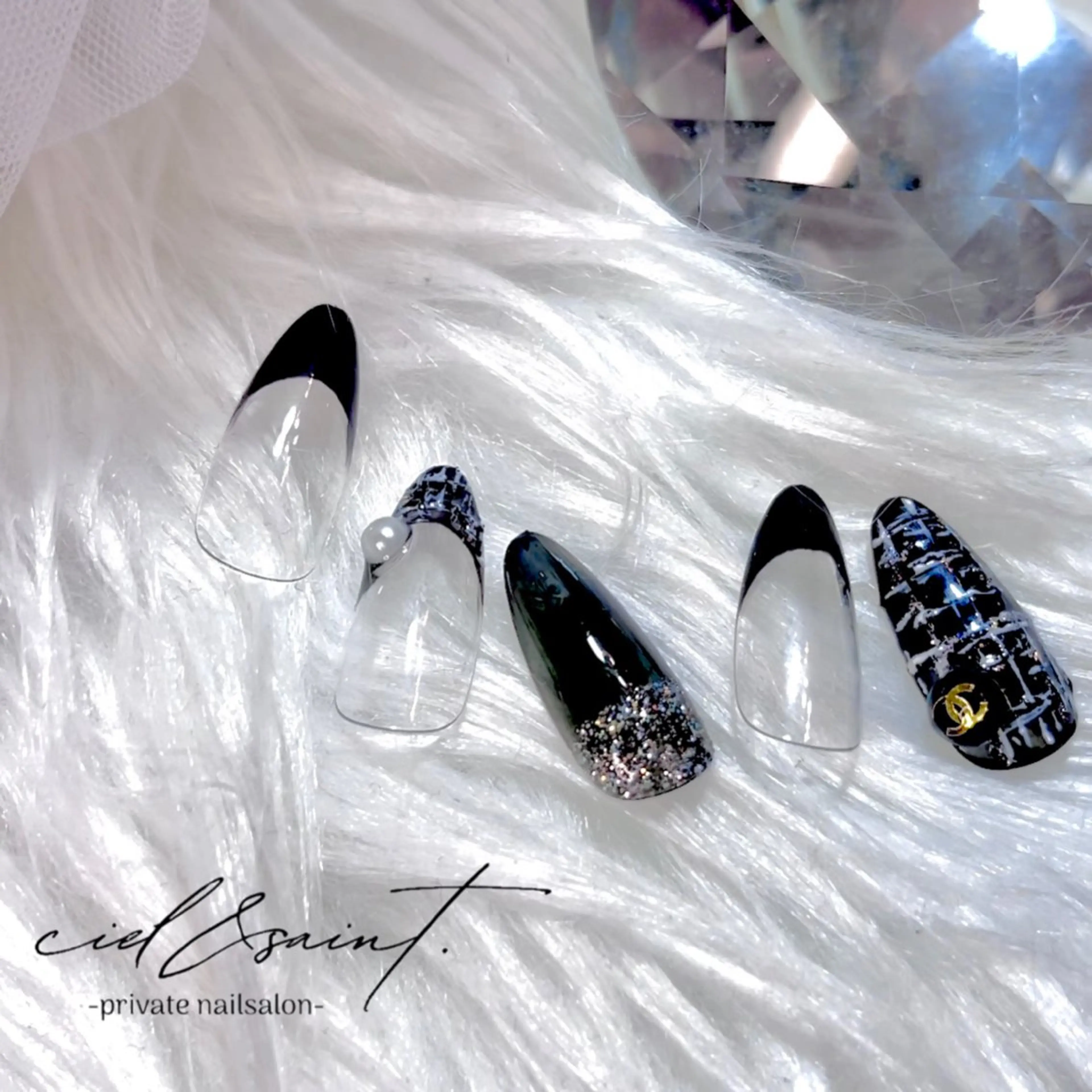 ネイル ハンドネイル nail salon ciel&saintのネイルデザイン