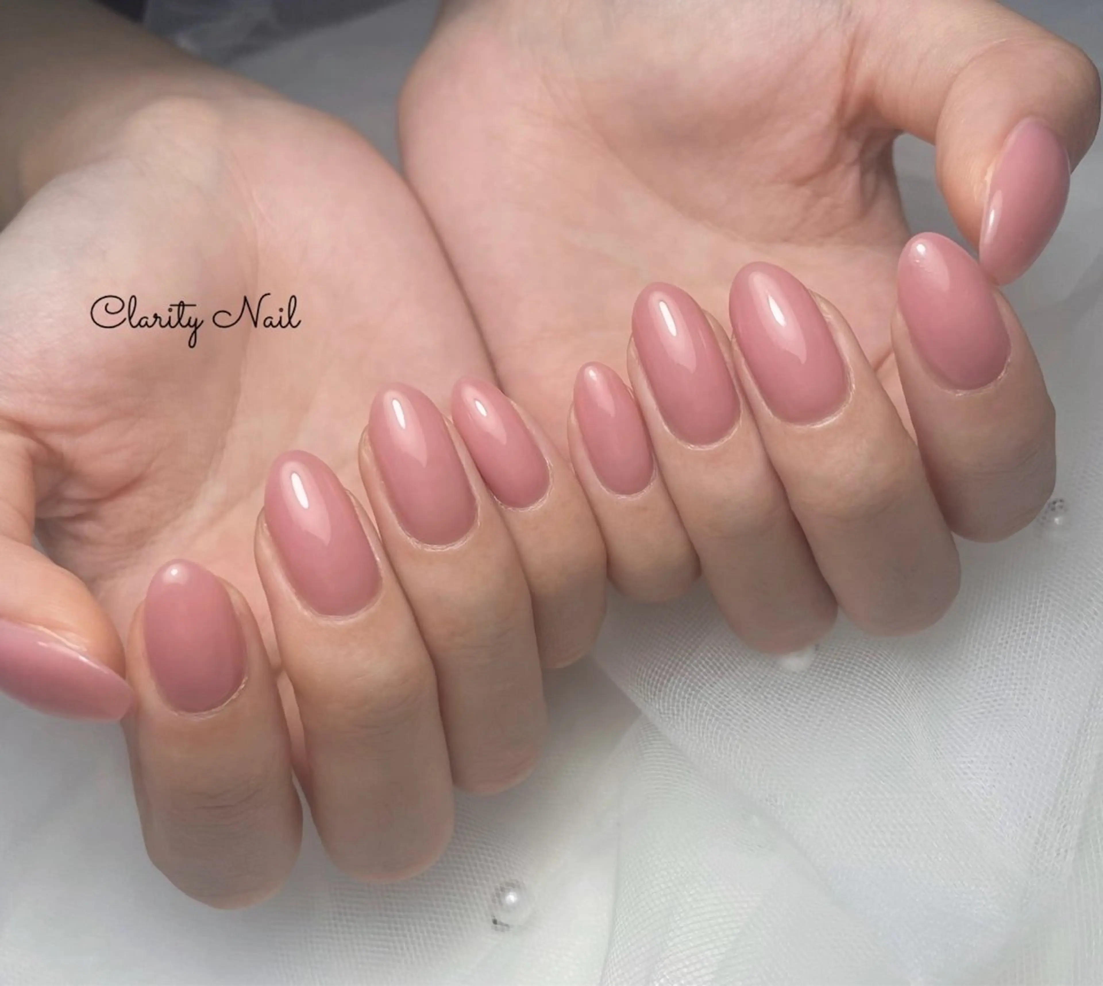 ネイル ワンカラーネイル ハンドネイル Clarity Nailのネイルデザイン