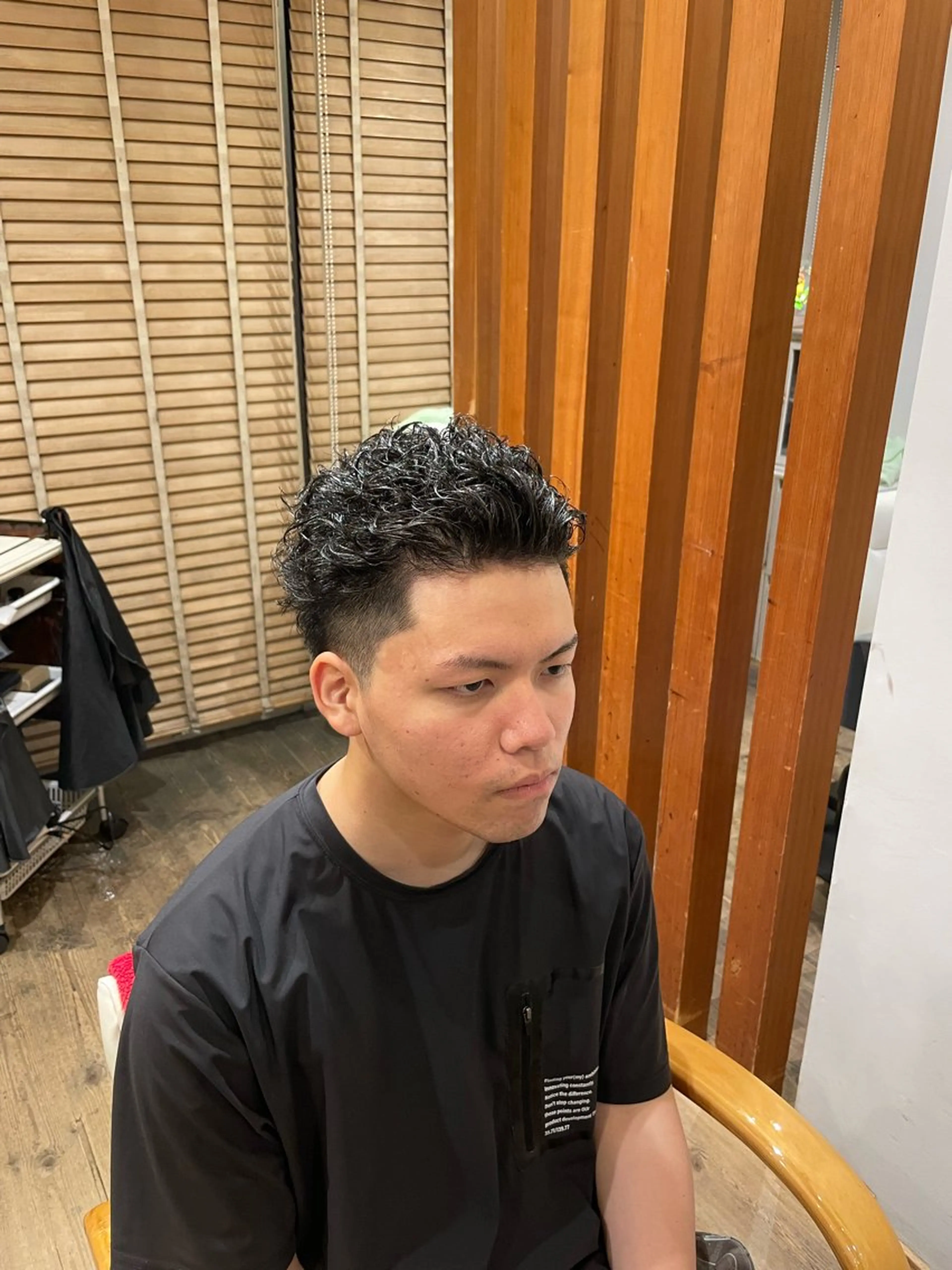 ショート メンズ 椿 大輔のヘアスタイル