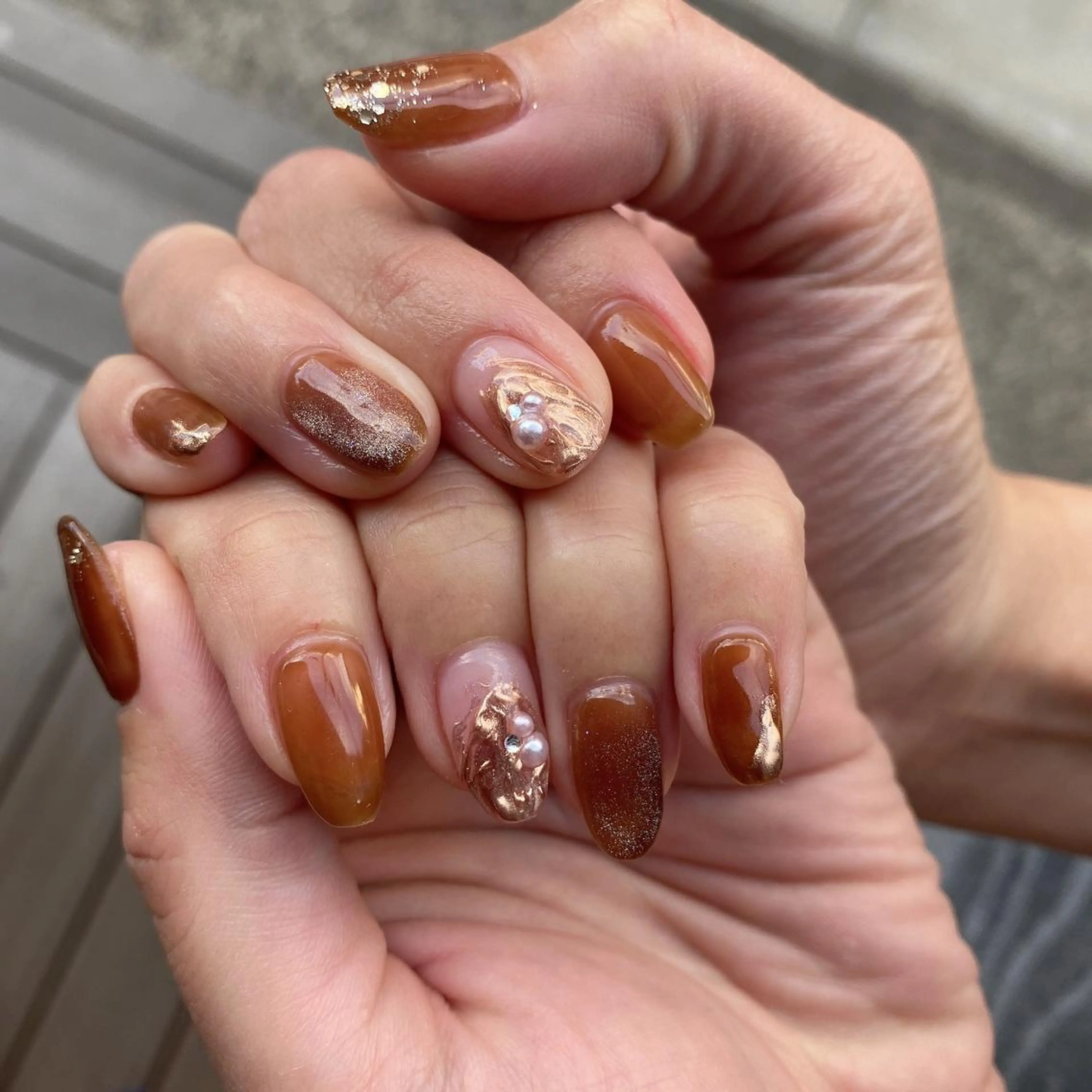 ネイル 【育児休暇中】今中 沙季のネイルデザイン