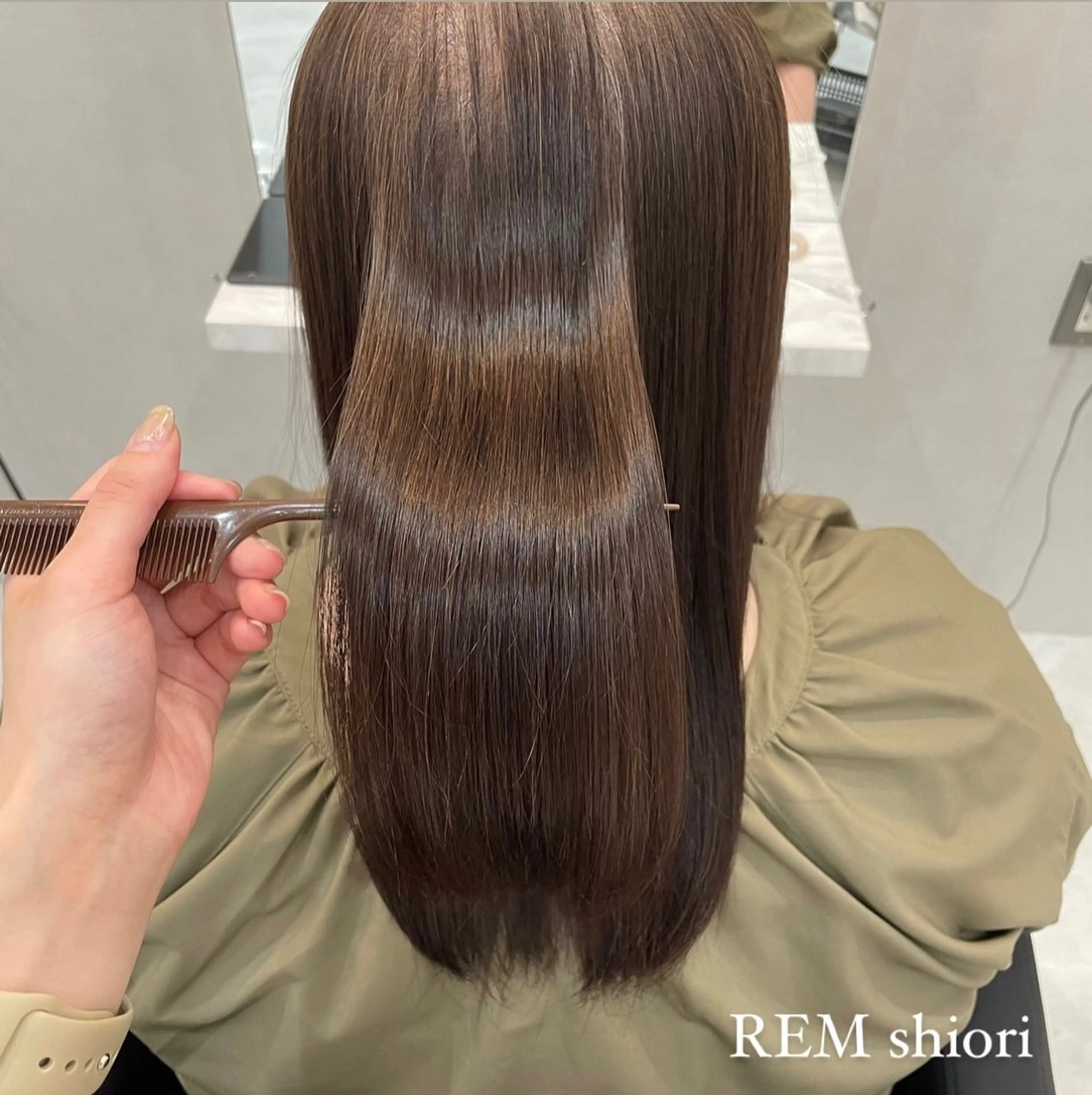 パーマ 縮毛矯正 REM天童店 伊藤汐里のヘアスタイル