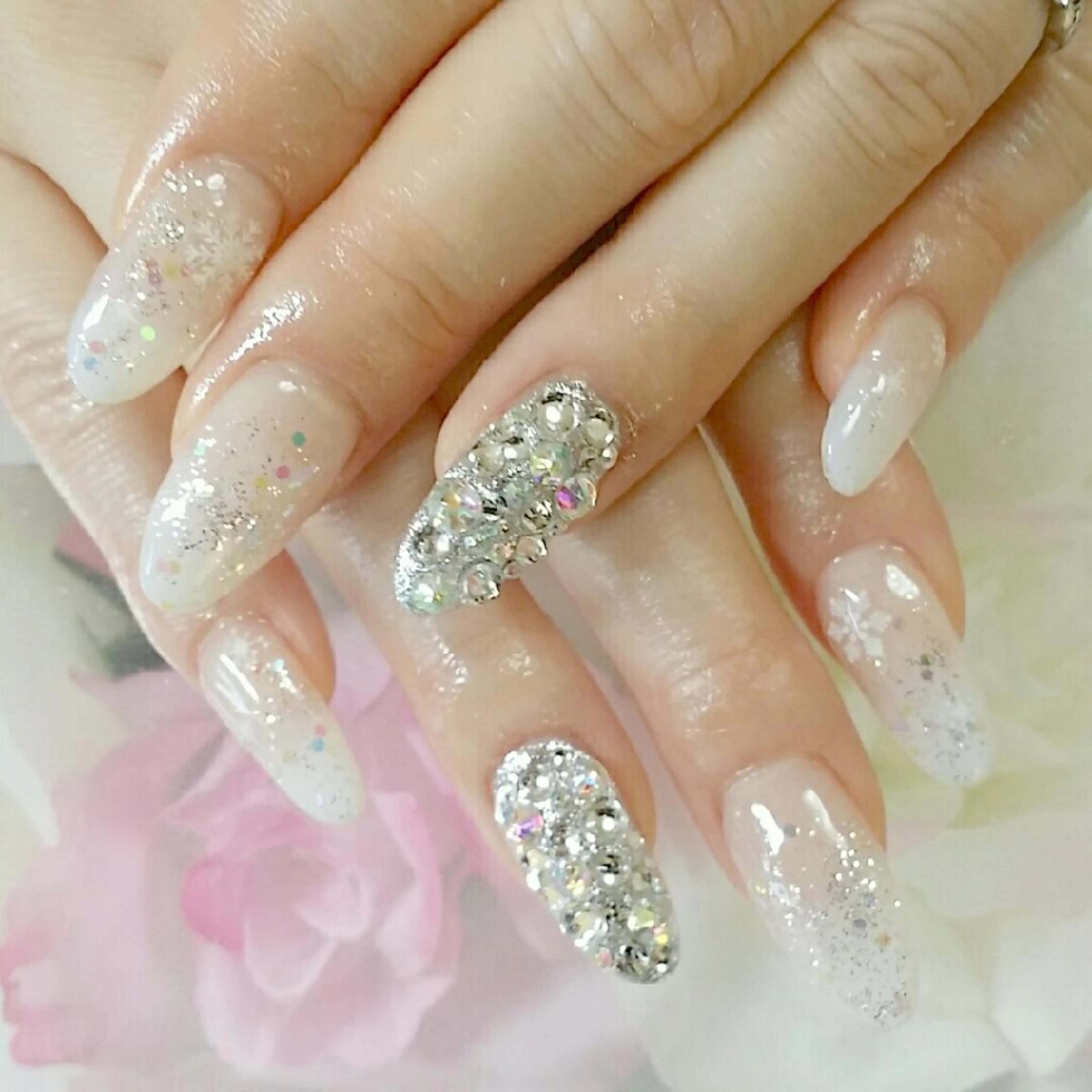ネイル グラデーション スカルプネイル nail salon ipuniのネイルデザイン