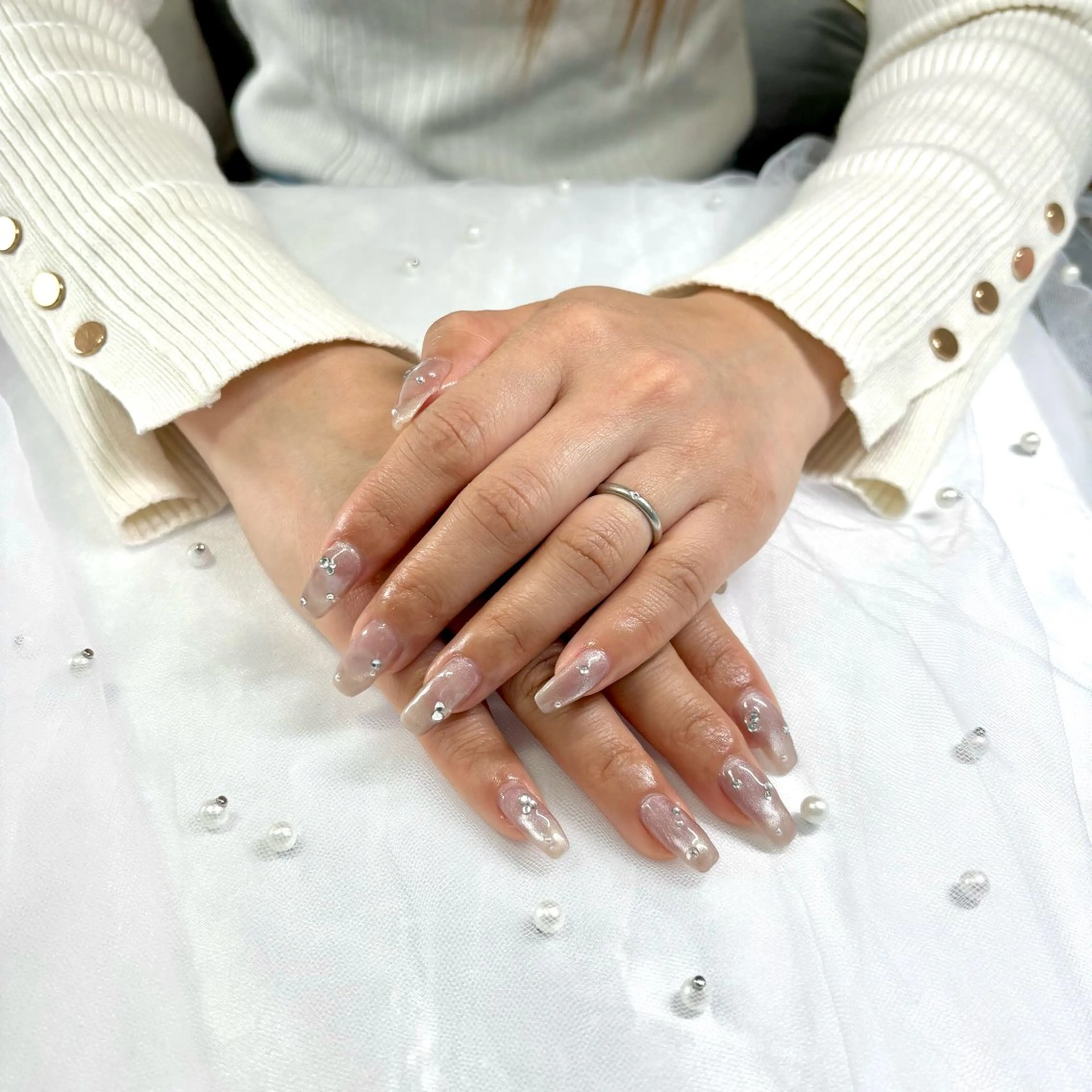 ネイル 持ち込み 山田 麻樹のネイルデザイン