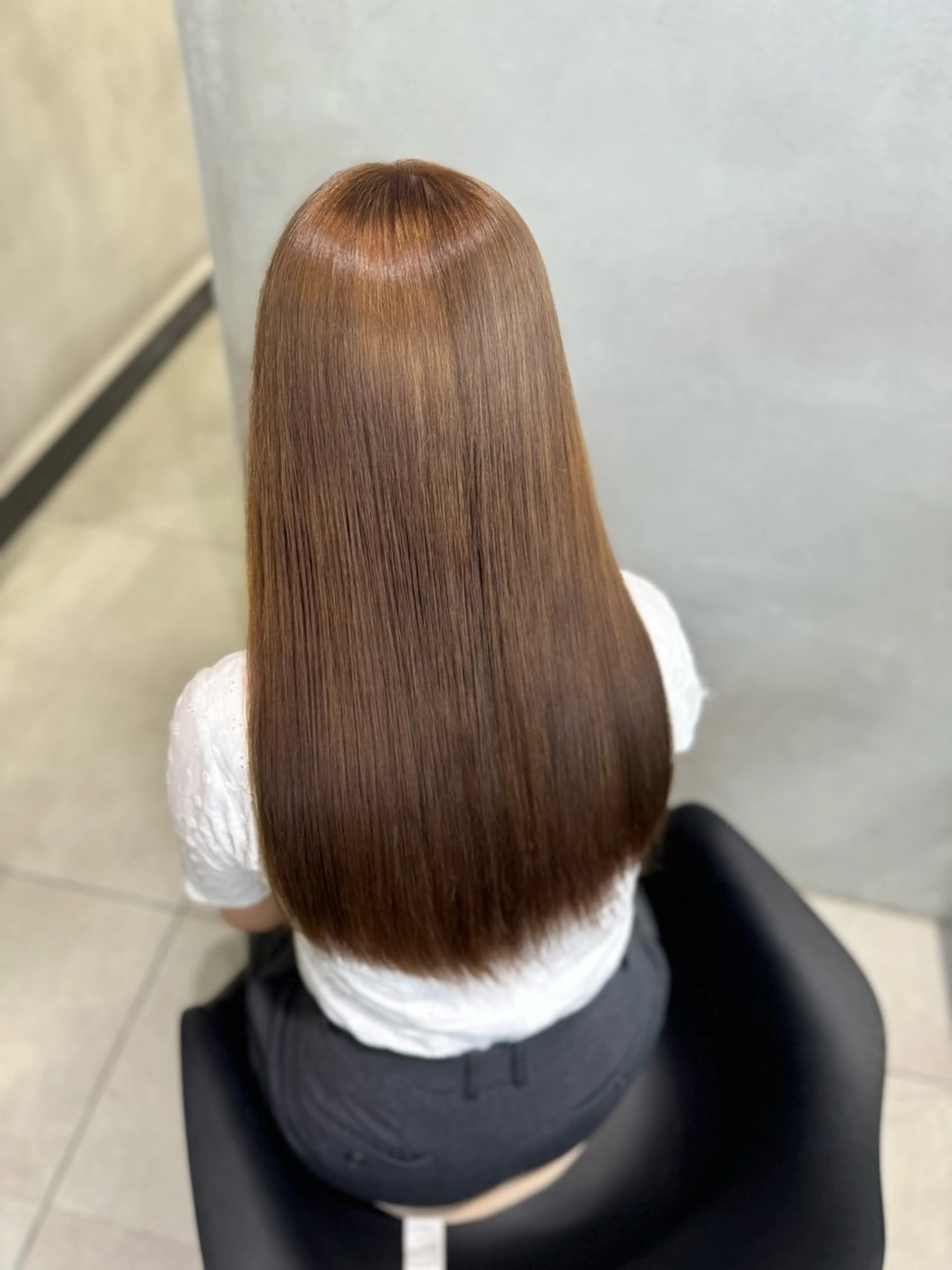 ロング カラー ベージュカラー ブリーチ ブラウンカラー ブラウンベージュ ヘアカラー 大阪 梅田/ ハイトーン/エクステのヘアスタイル