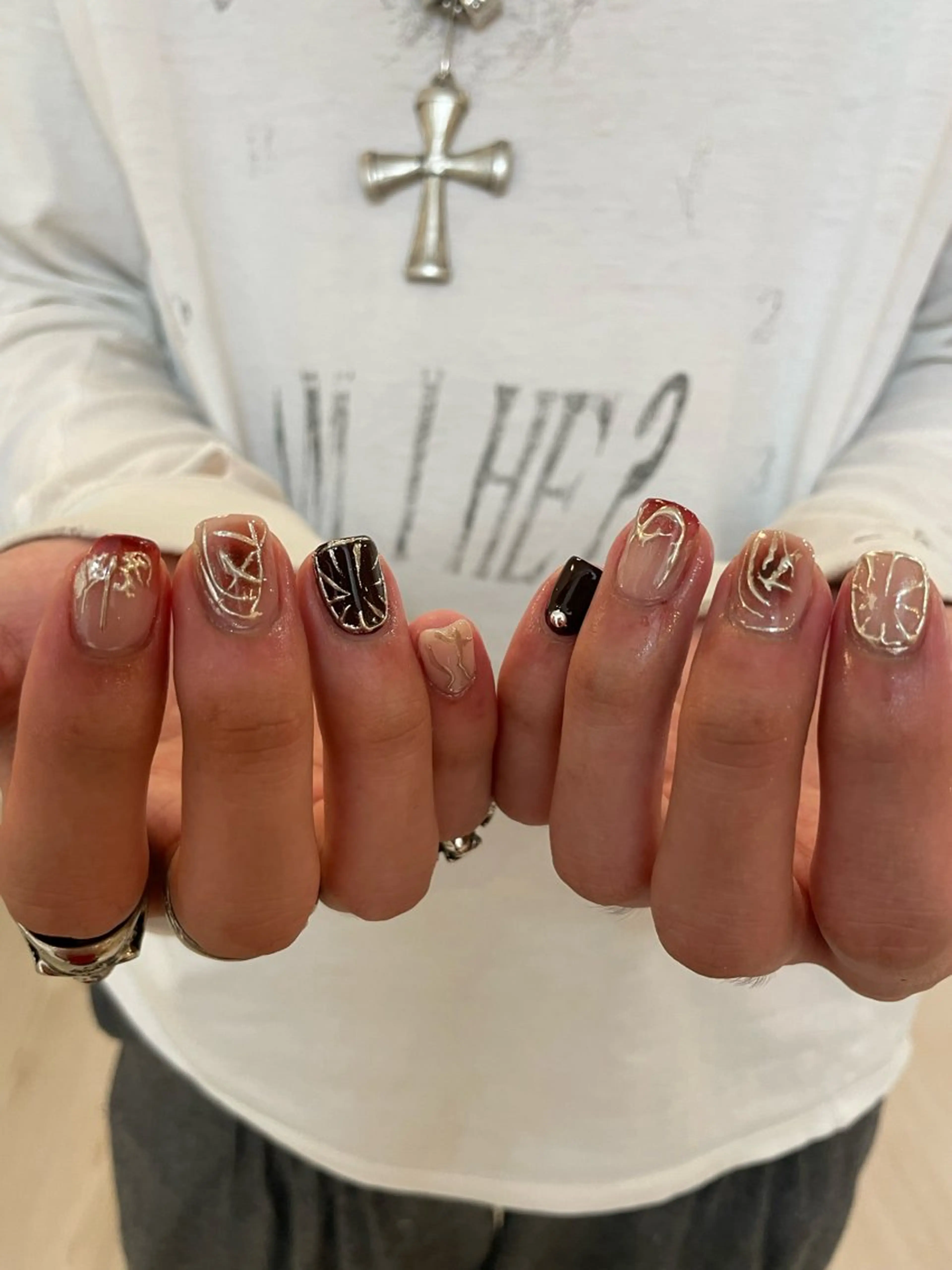 ネイル ハンドネイル foret saayaのネイルデザイン