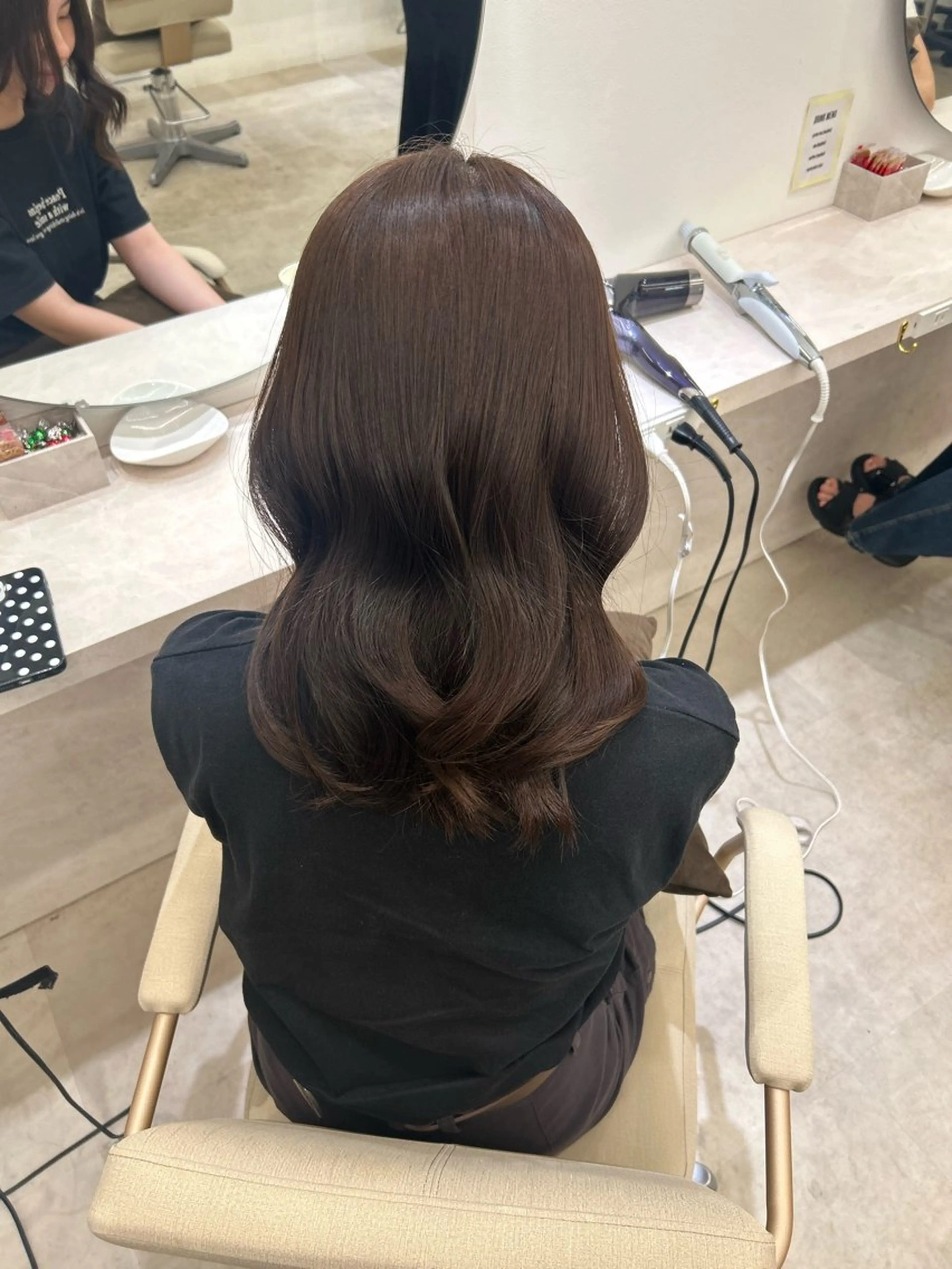 ミディアム カラー Core　山下 このはのヘアスタイル