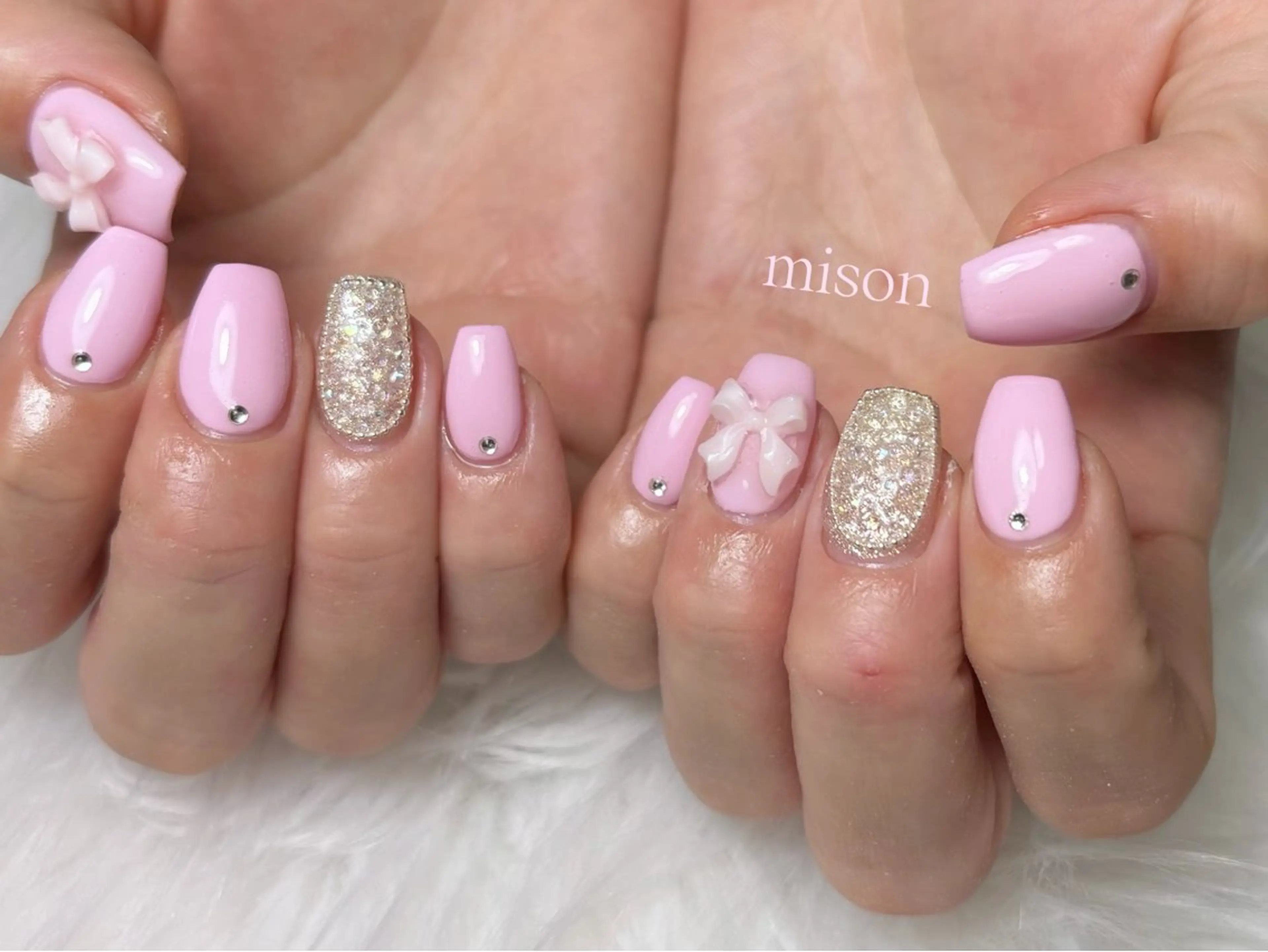 ネイル mison 安形友花のネイルデザイン