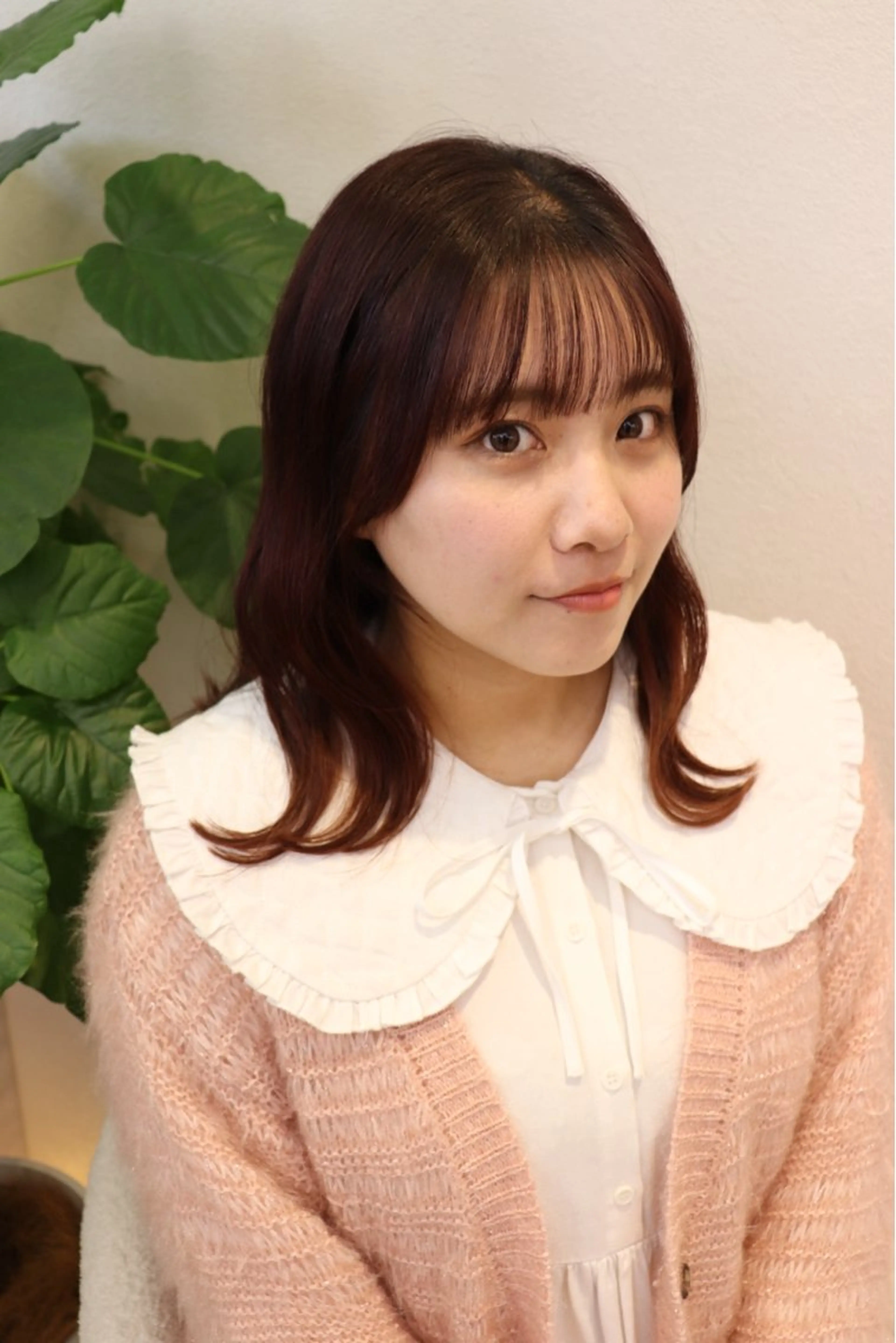 セミロング カラー カット ヘアカラー トリートメント 佐合 梨花 / eau〈オー〉のヘアスタイル