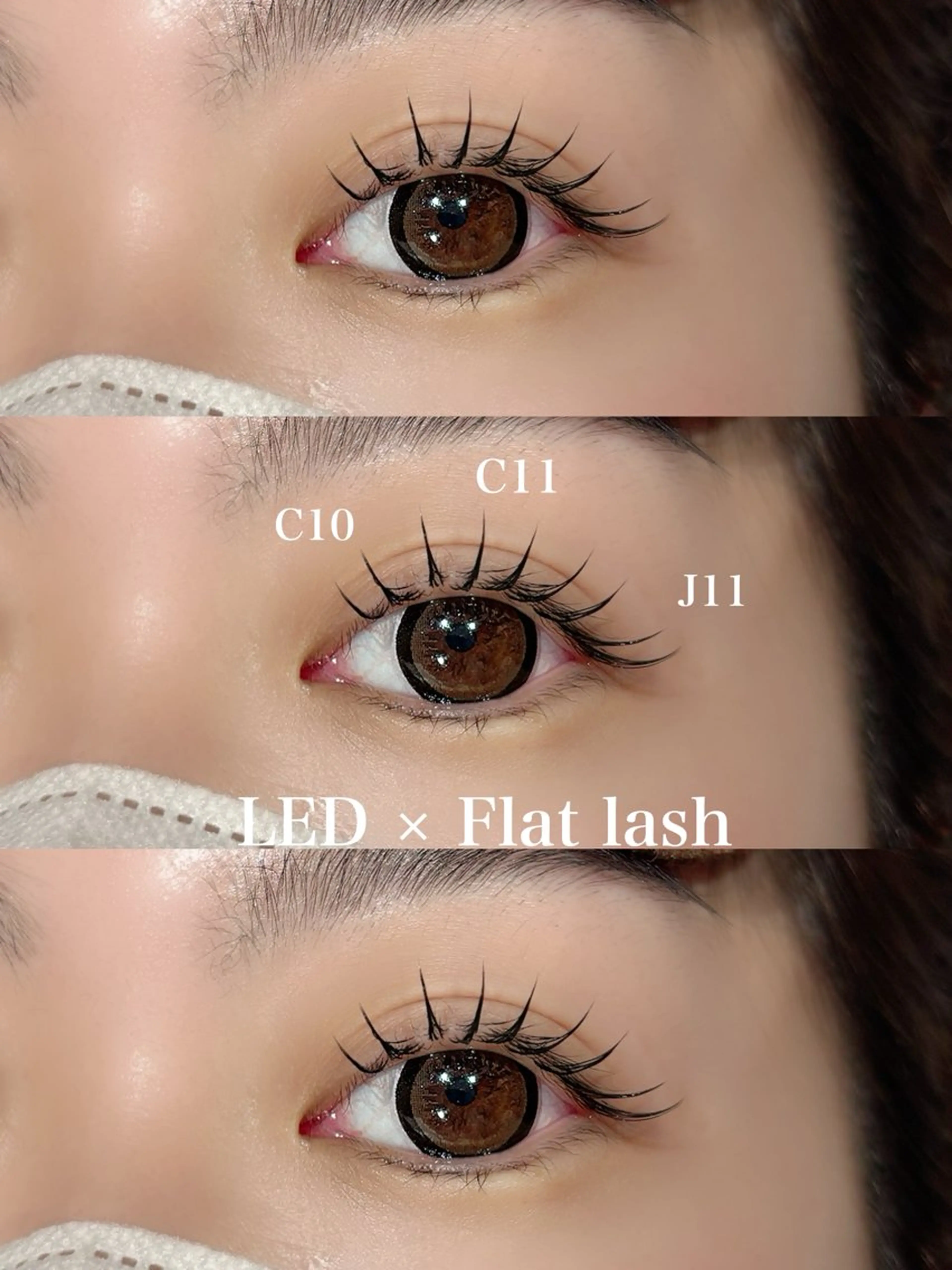 マツエク・マツパ マツエク hipahipa! MOEのマツエク・マツパデザイン