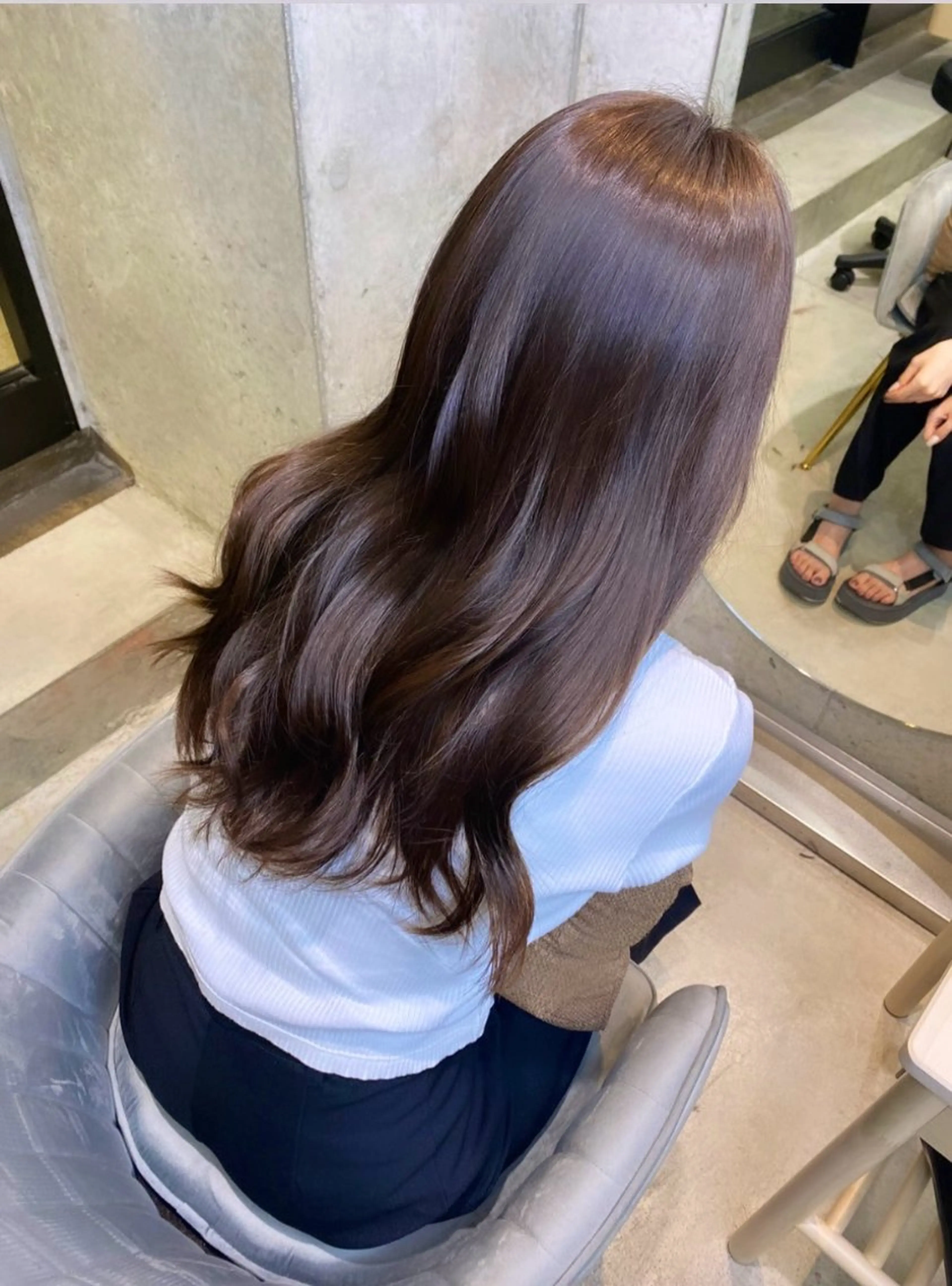 セミロング 髪質改善 縮毛矯正 パーソナルカラー診断 骨格診断 顔タイプ診断 パーソナルカラー骨格 顔タイプ　小幡のその他イメージ