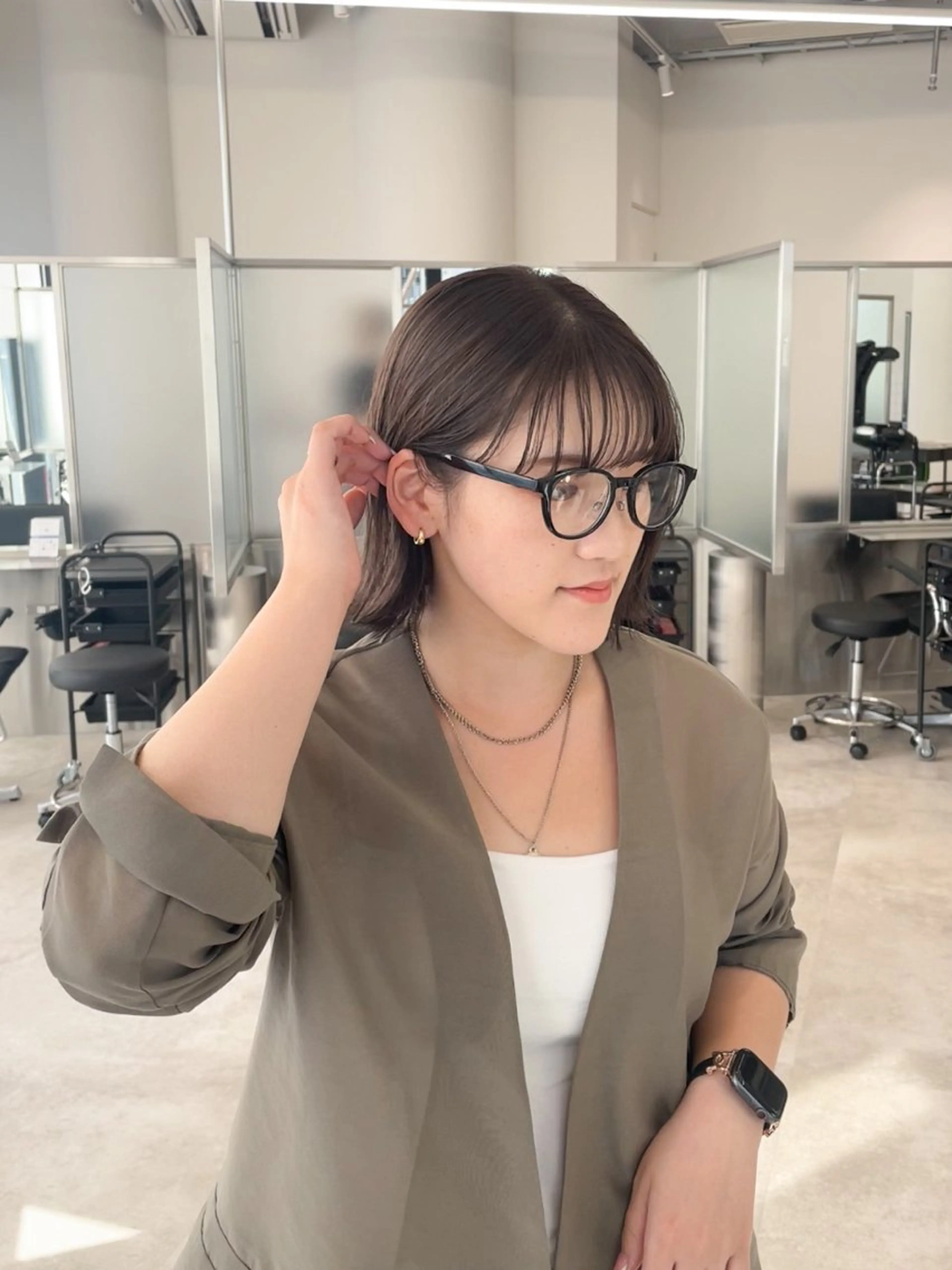 ショート カラー GO TODAY SHAiRE SALON所属・大人スタイル 太田のヘアスタイル