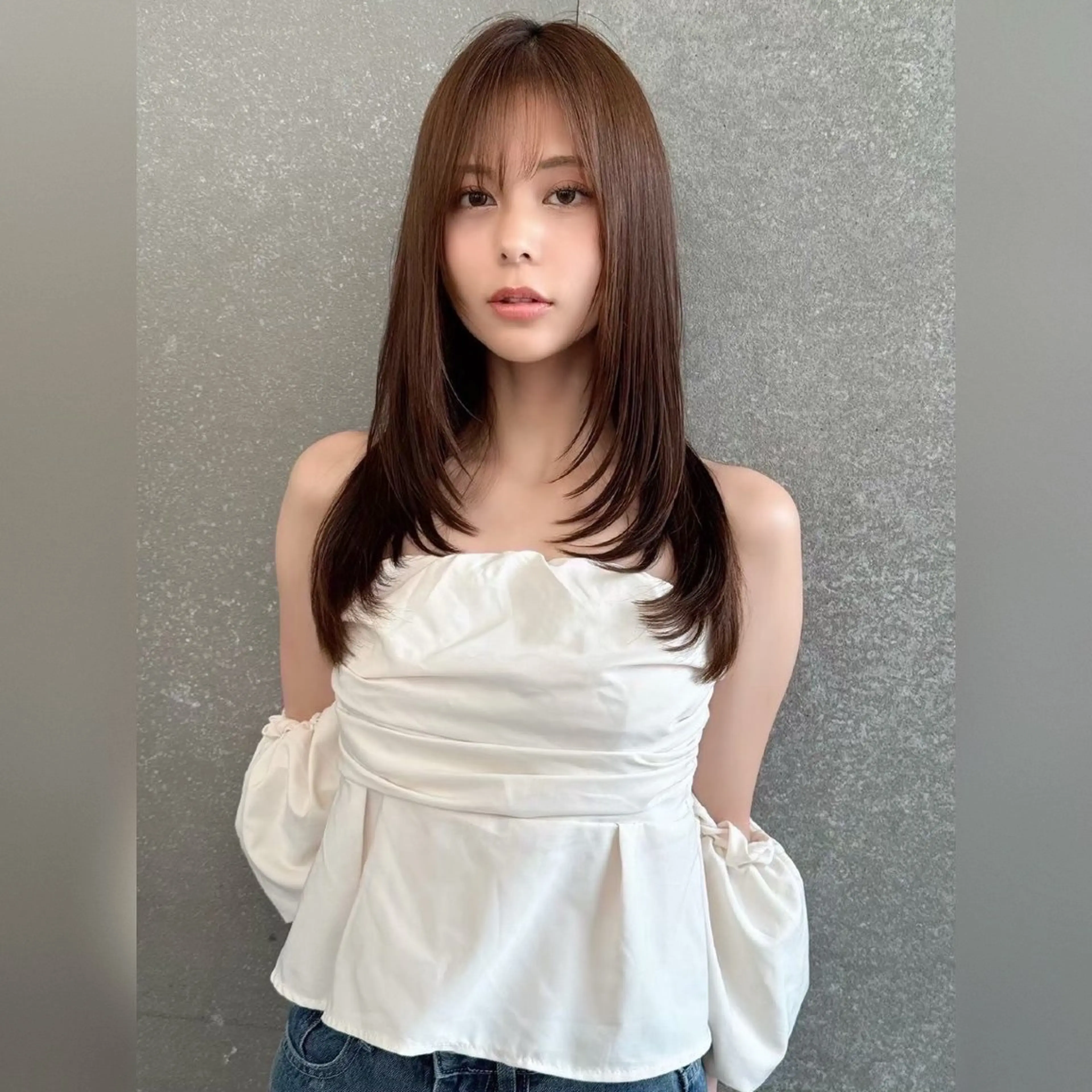 ロング レイヤーカット ロング 無料カットモデル募集 🍀KOSEI🍀のヘアスタイル