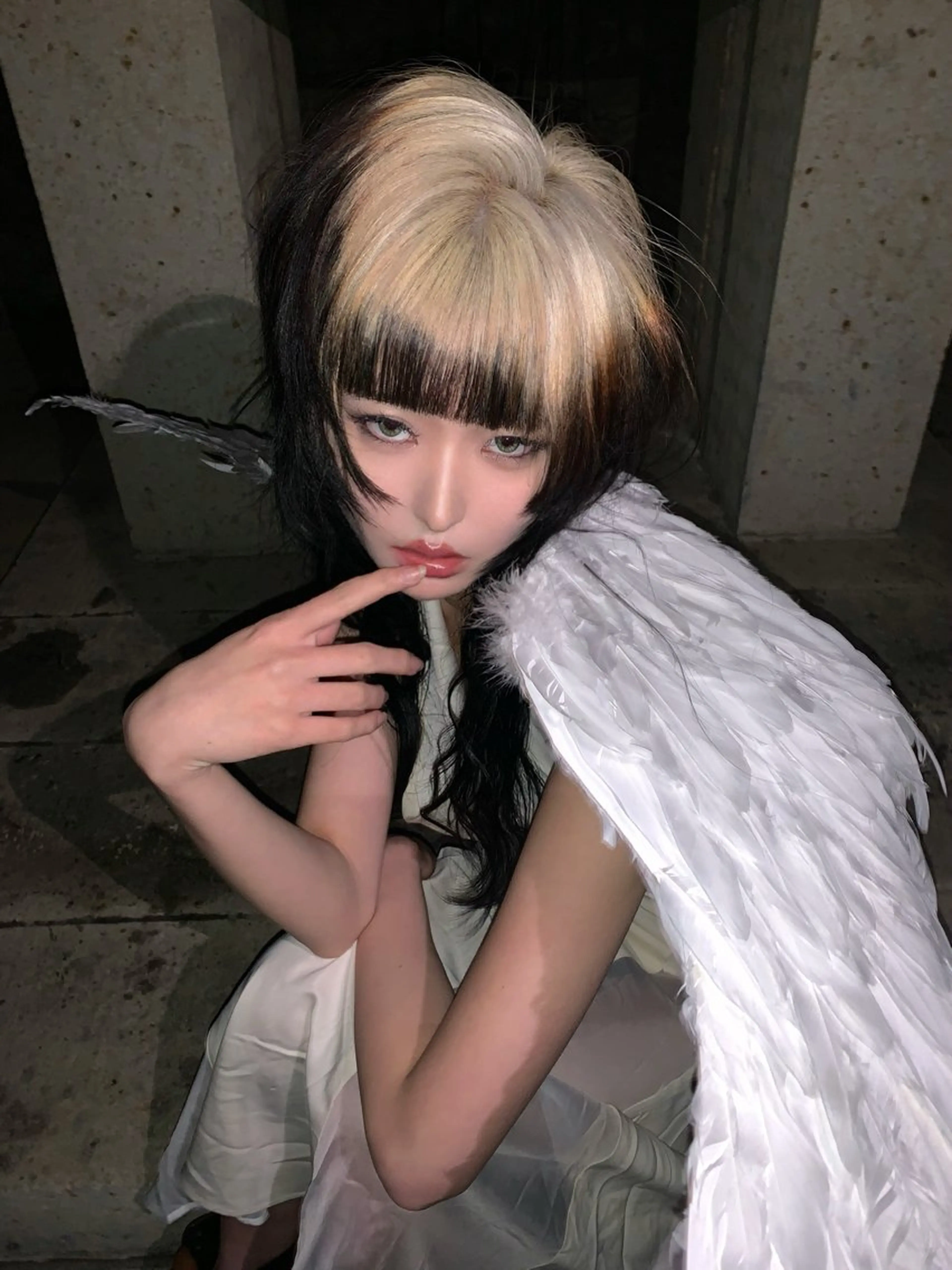 セミロング カット ヘアカラー y2k/グランジ shunのヘアスタイル