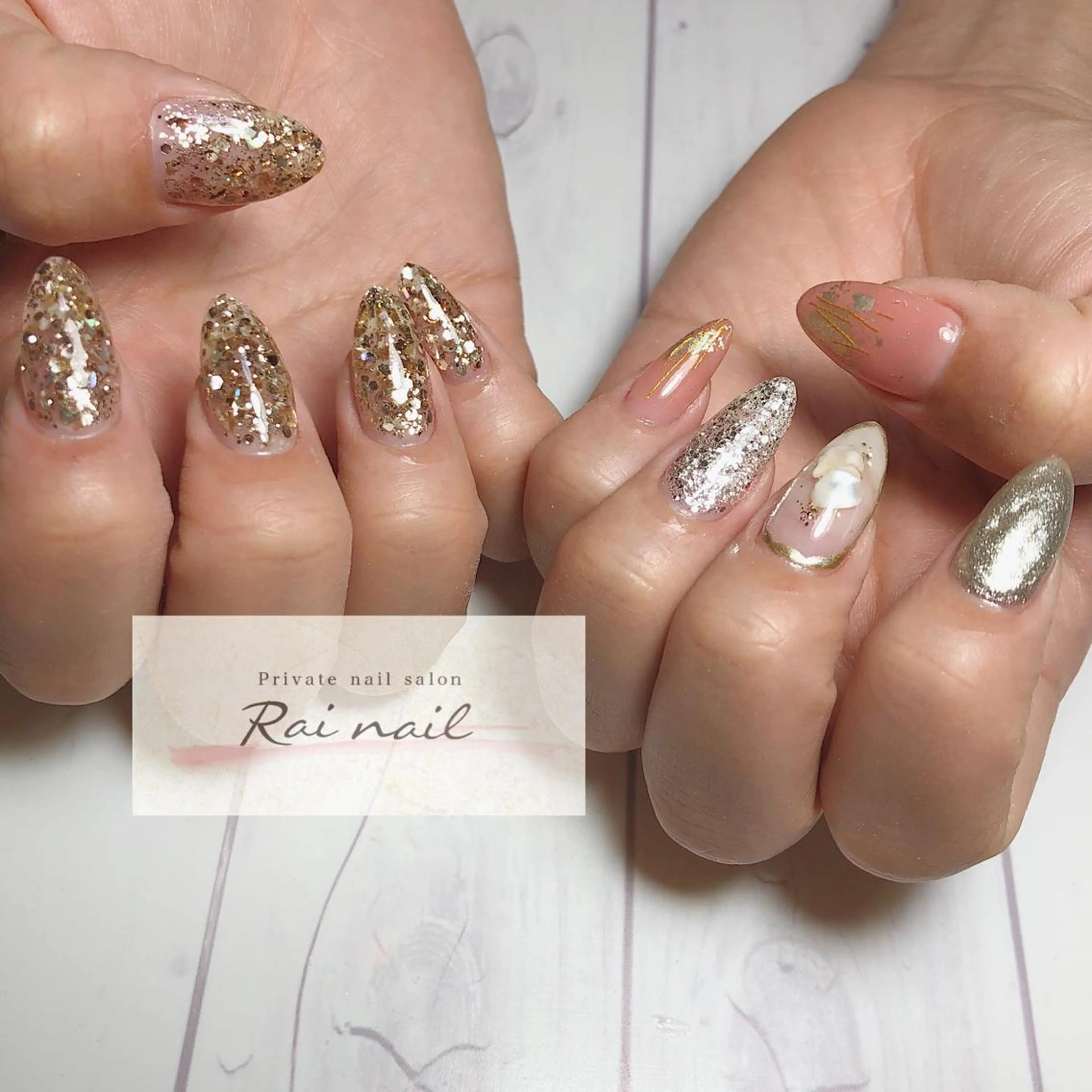 ネイル ハンドネイル Rai nail_ Risaのネイルデザイン